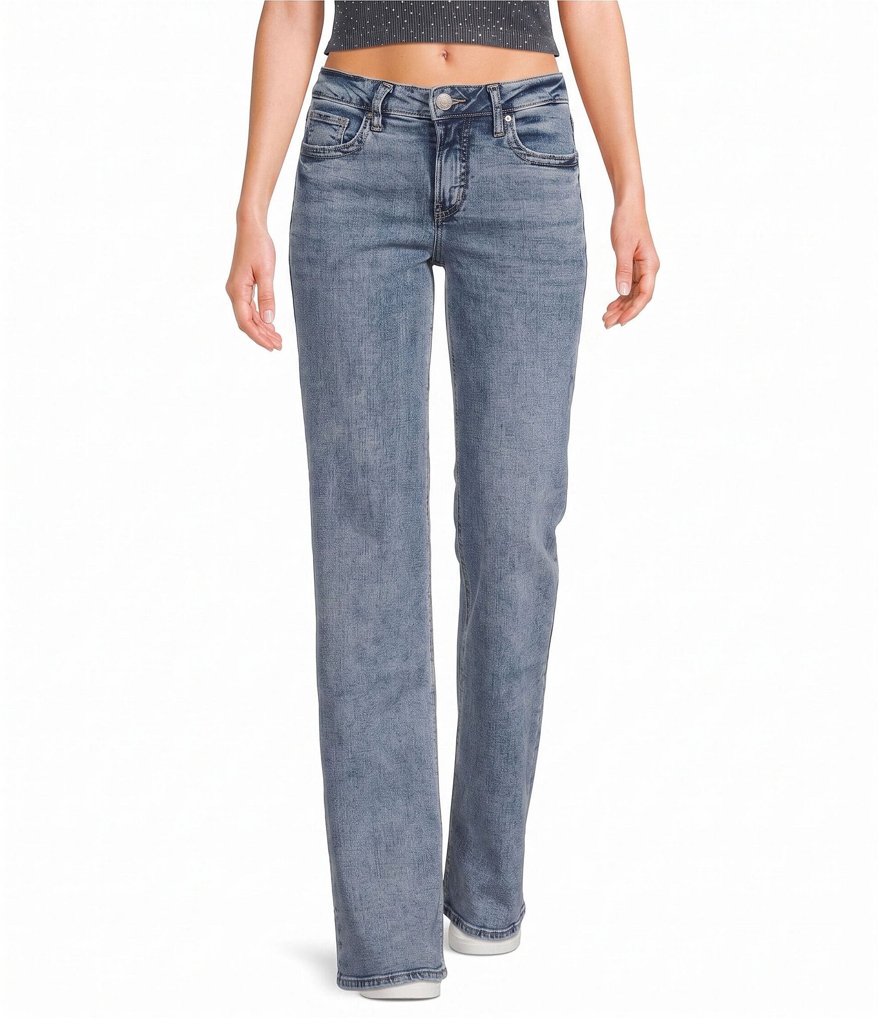 Silver Jeans Co. Loose Low Straight Leg Jeans
