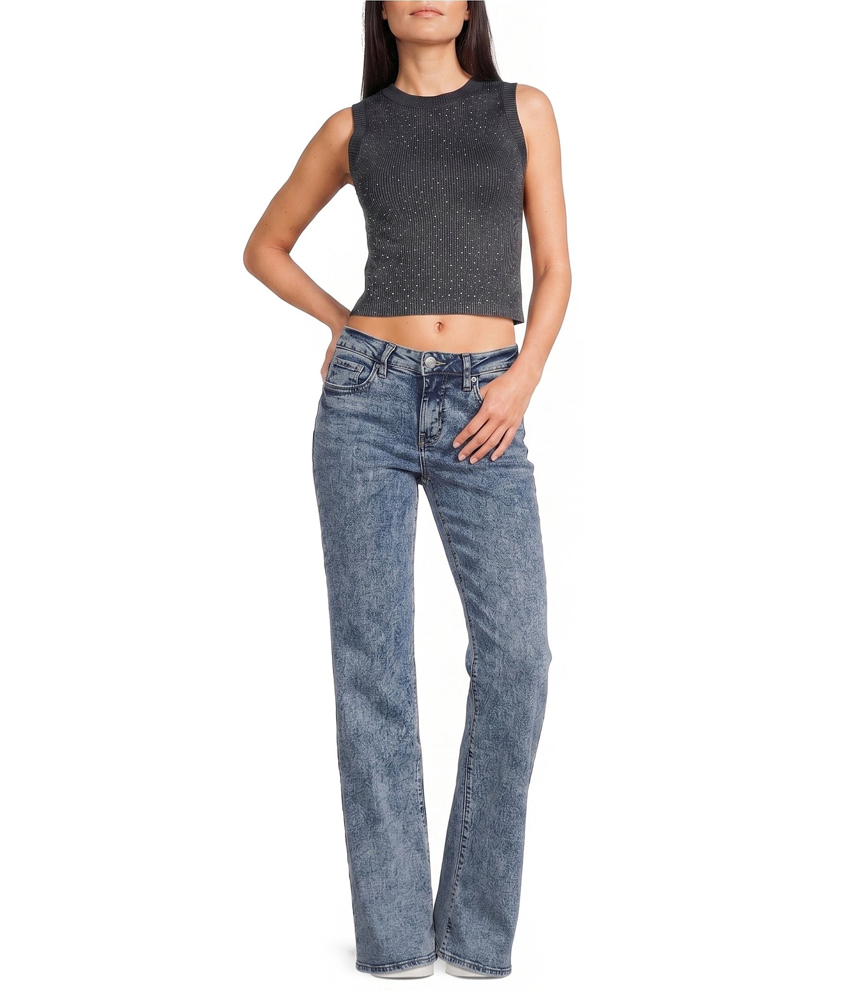 Silver Jeans Co. Loose Low Straight Leg Jeans