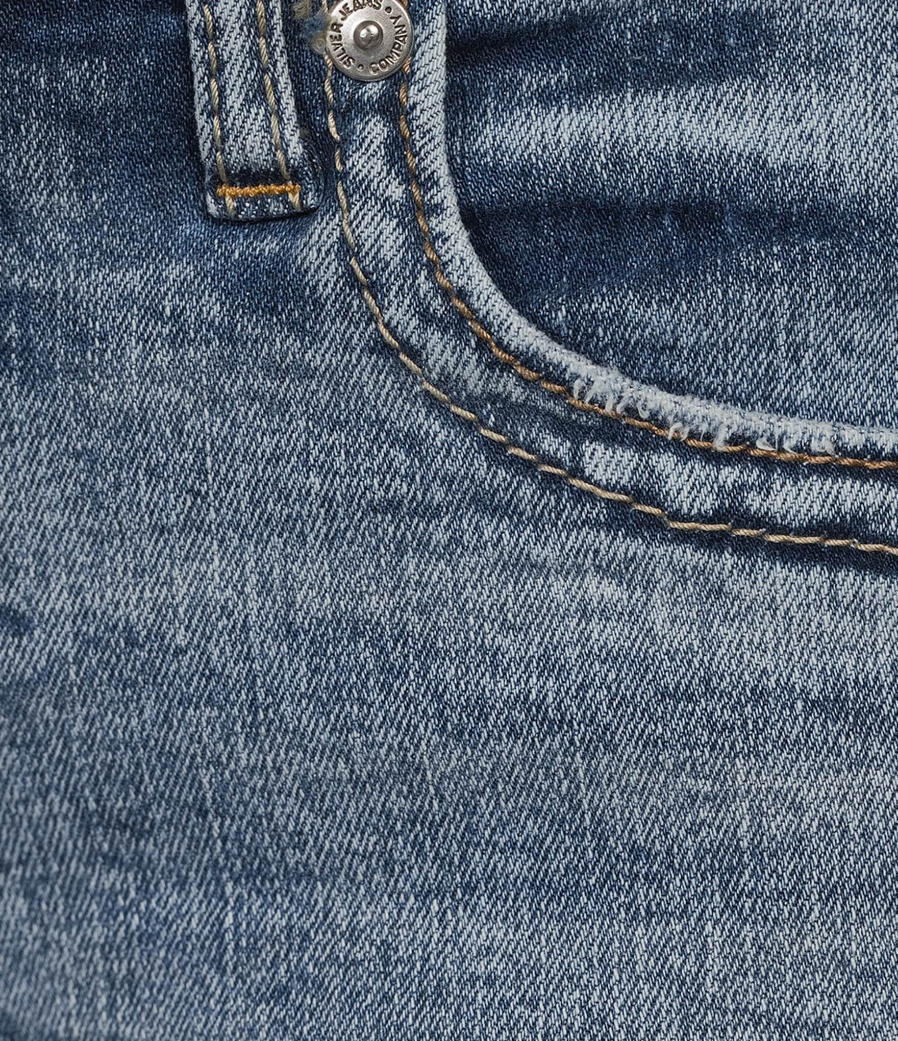 Silver Jeans Co. Loose Low Straight Leg Jeans