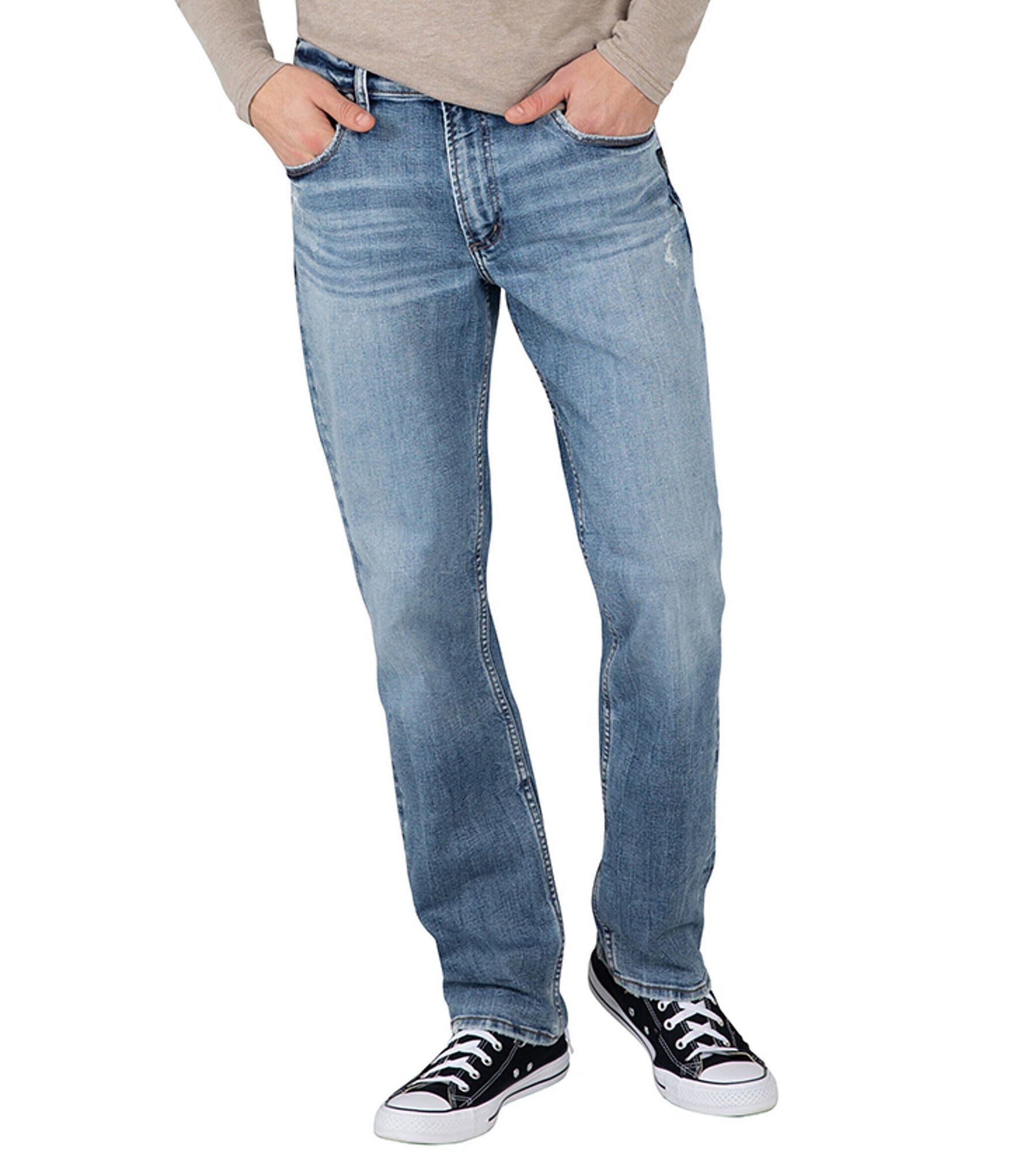 Silver Jeans Co. Machray Classic Fit Straight Leg Jeans | Dillard's
