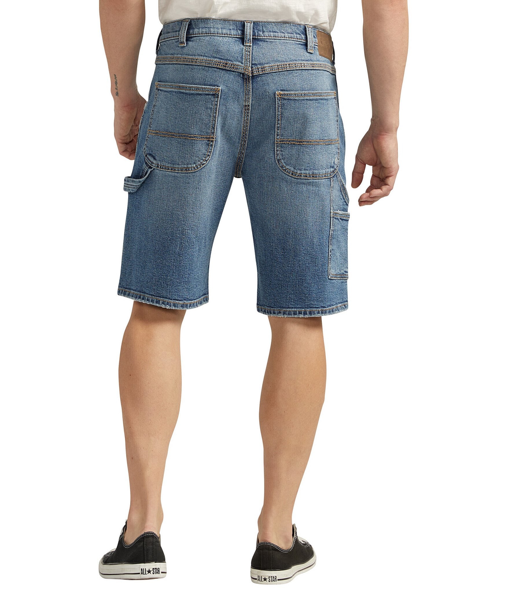 Silver Jeans Co. Painter RLX 11#double; Inseam Denim Shorts