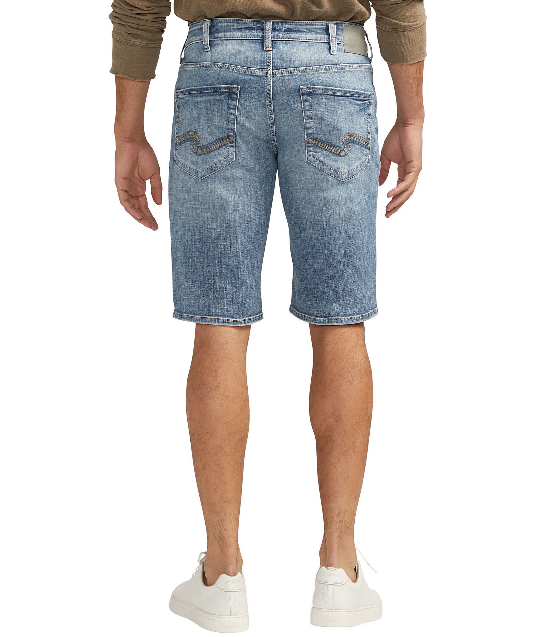 Silver Jeans Co. Relaxed-Fit Max Flex Denim Shorts