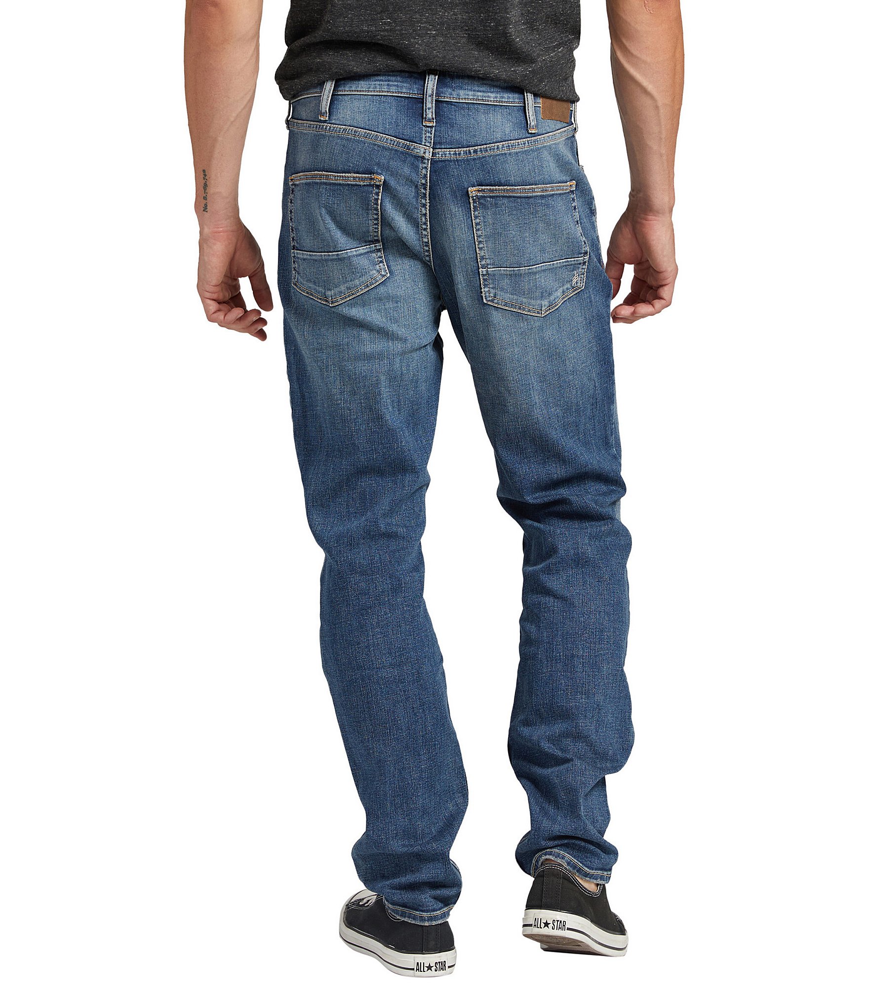 Silver Jeans Co. Risto Slim-Fit Max Flex Denim Jeans