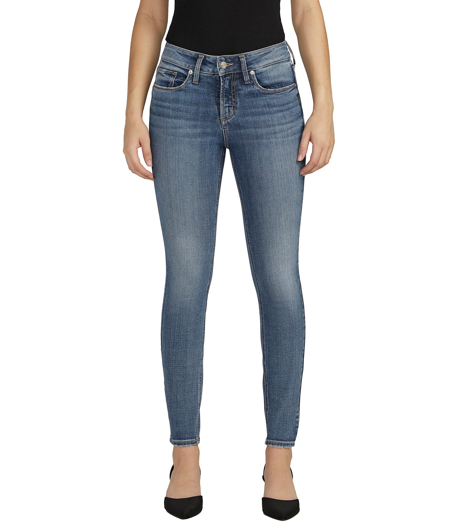 Silver Jeans Co. Suki Mid Rise Skinny Jeans | Dillard's