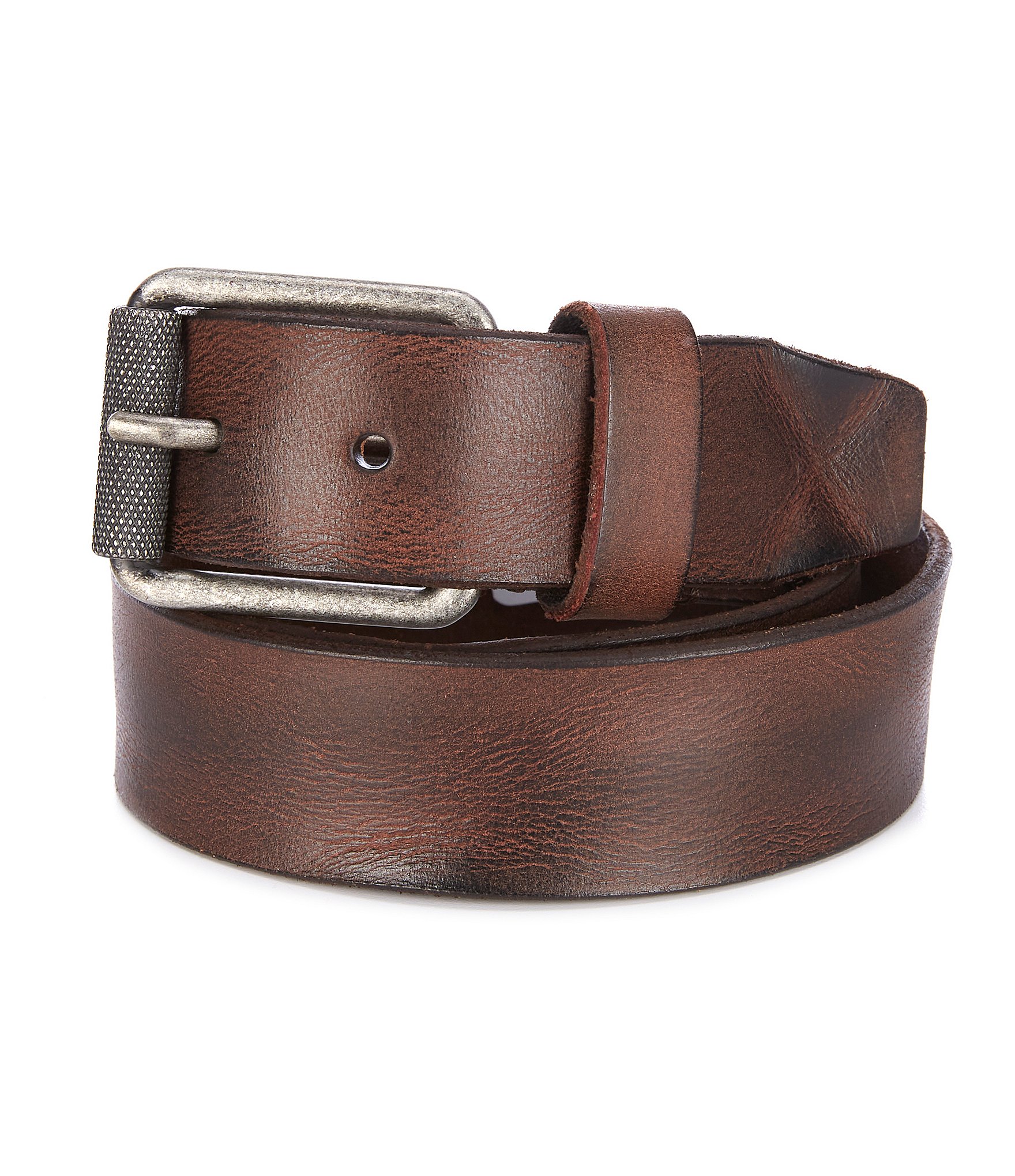 Silver Jeans Co. Washed Leather Belt Dillard's