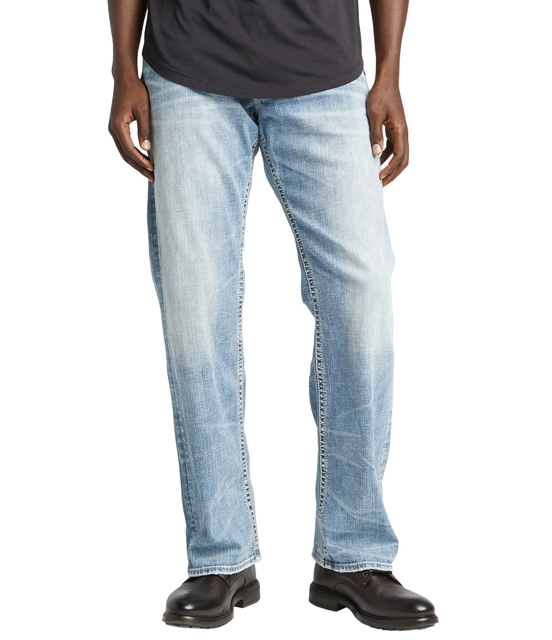 mens silver brand jeans