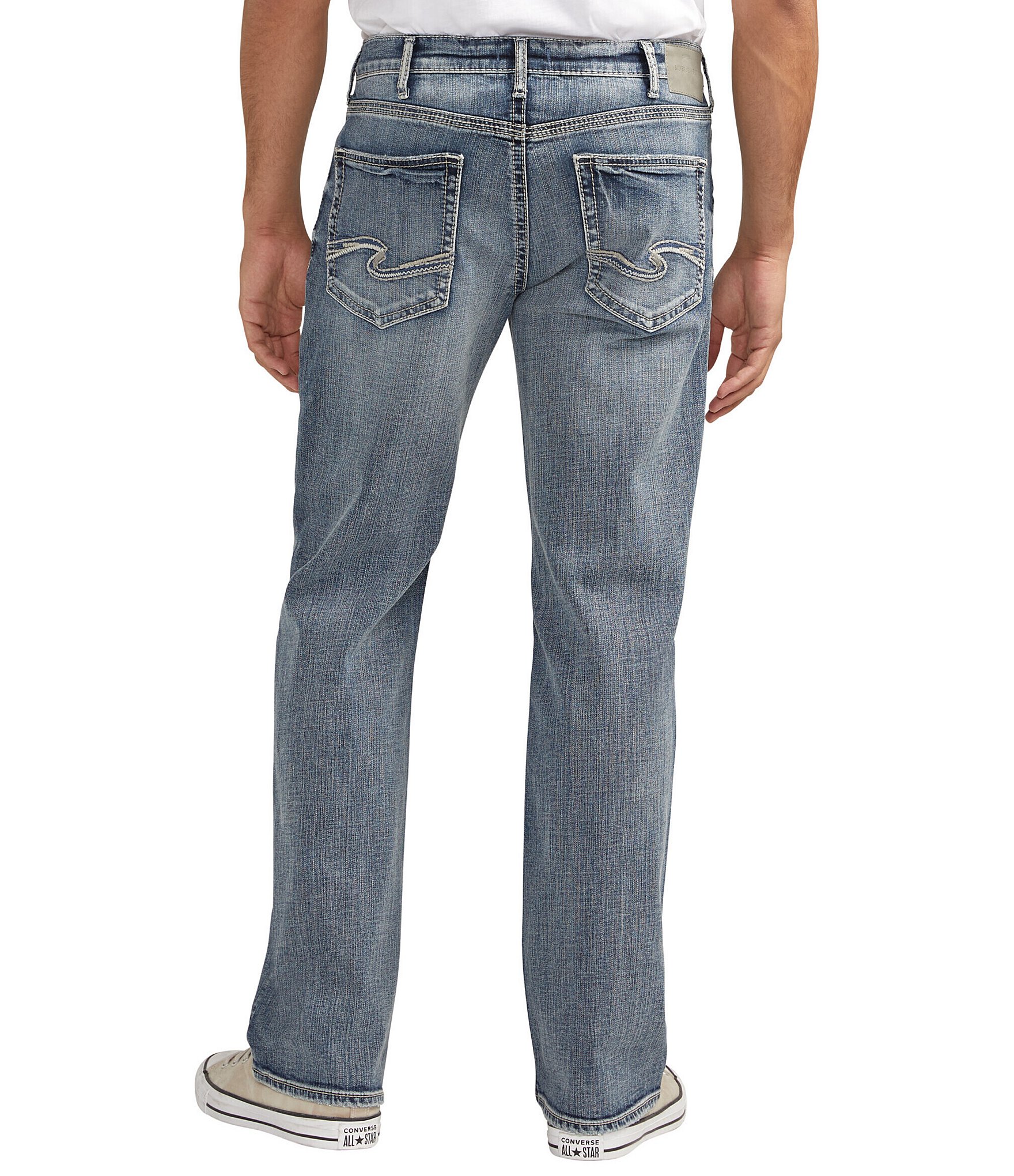 Silver Jeans Co. Zac Relaxed Straight Leg Jeans