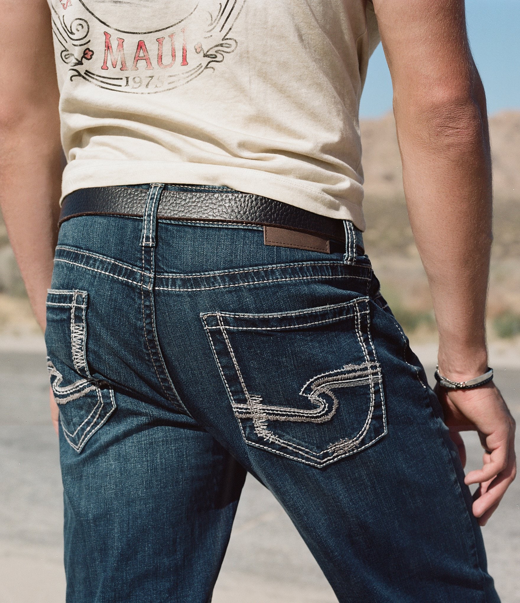 Silver Jeans Co. Zac Straight Leg Jeans