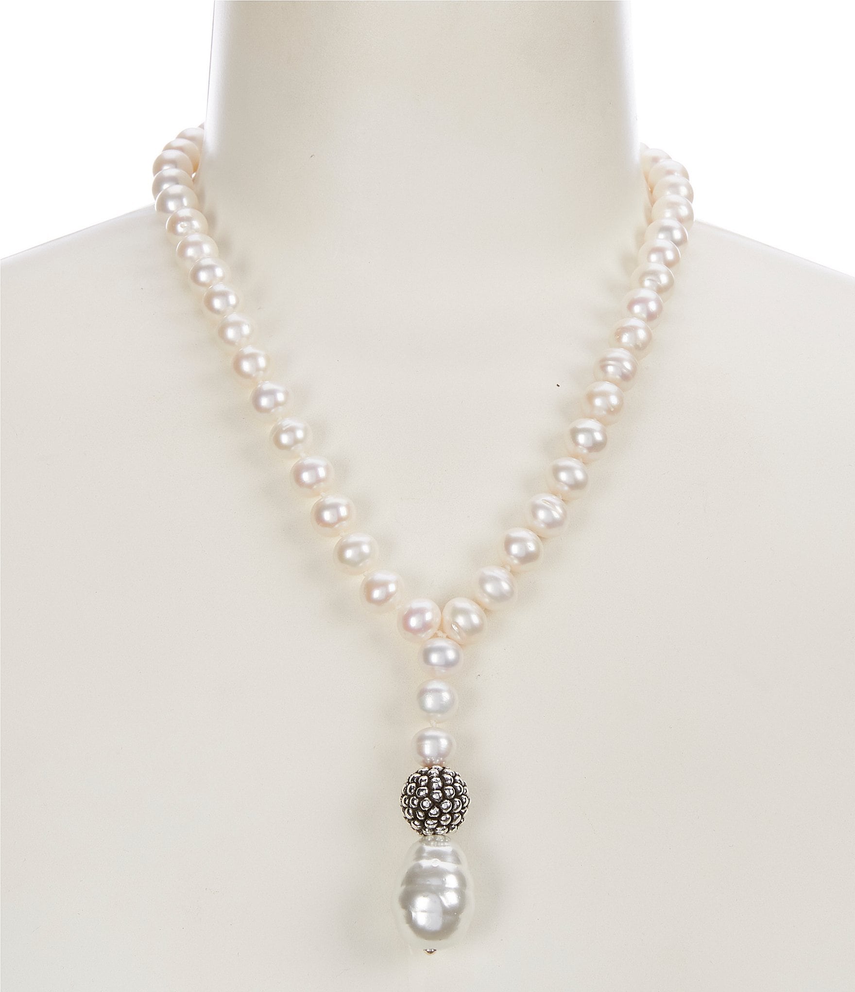 Simon Sebbag Freshwater Pearl Y Necklace