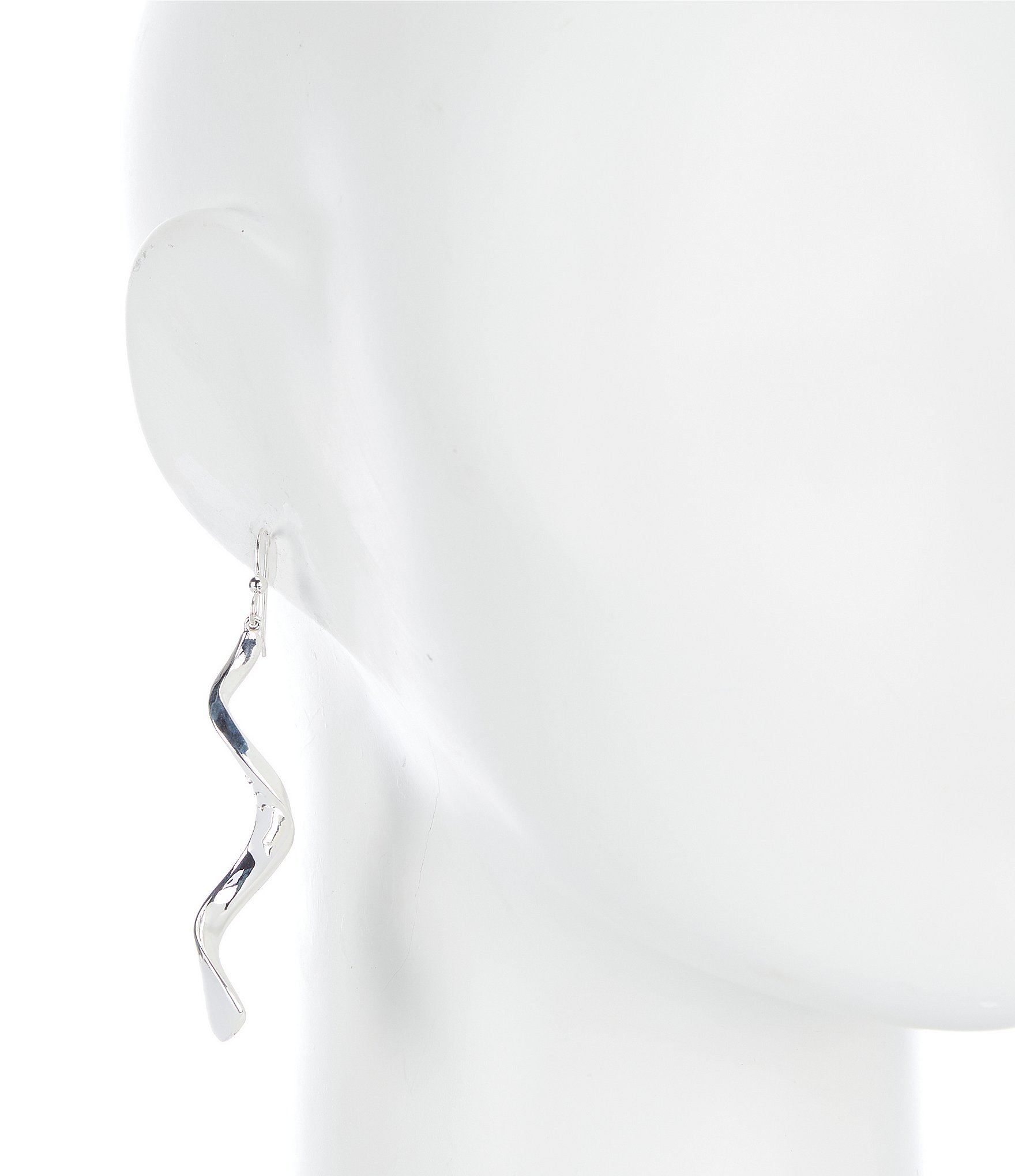 Simon Sebbag Twisted Wire Drop Earrings