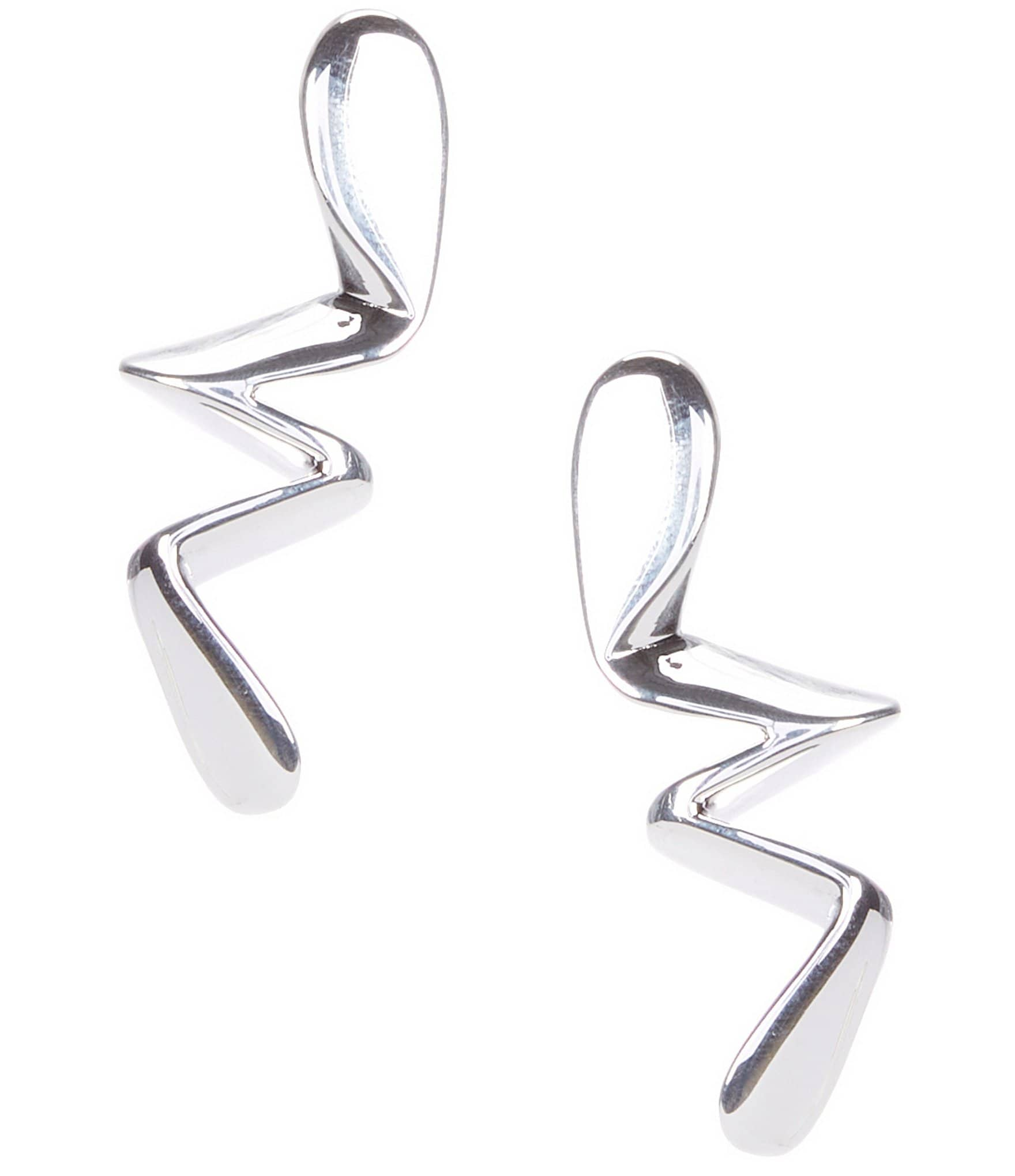 Simon Sebbag Zig Zag Sterling Silver Drop Earrings | Dillard's