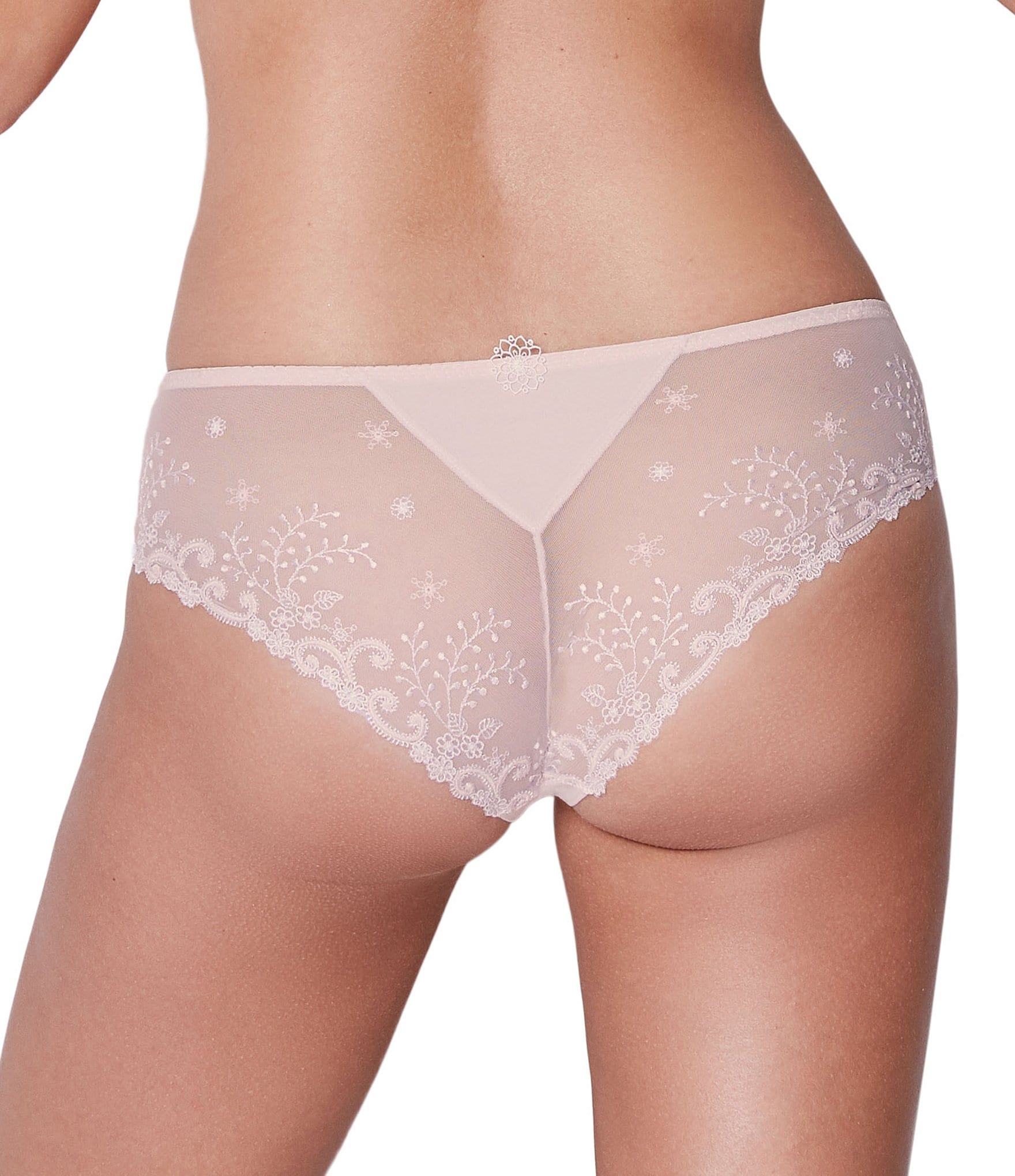 Simone Perele Delice Floral Embroidered Bikini Panty