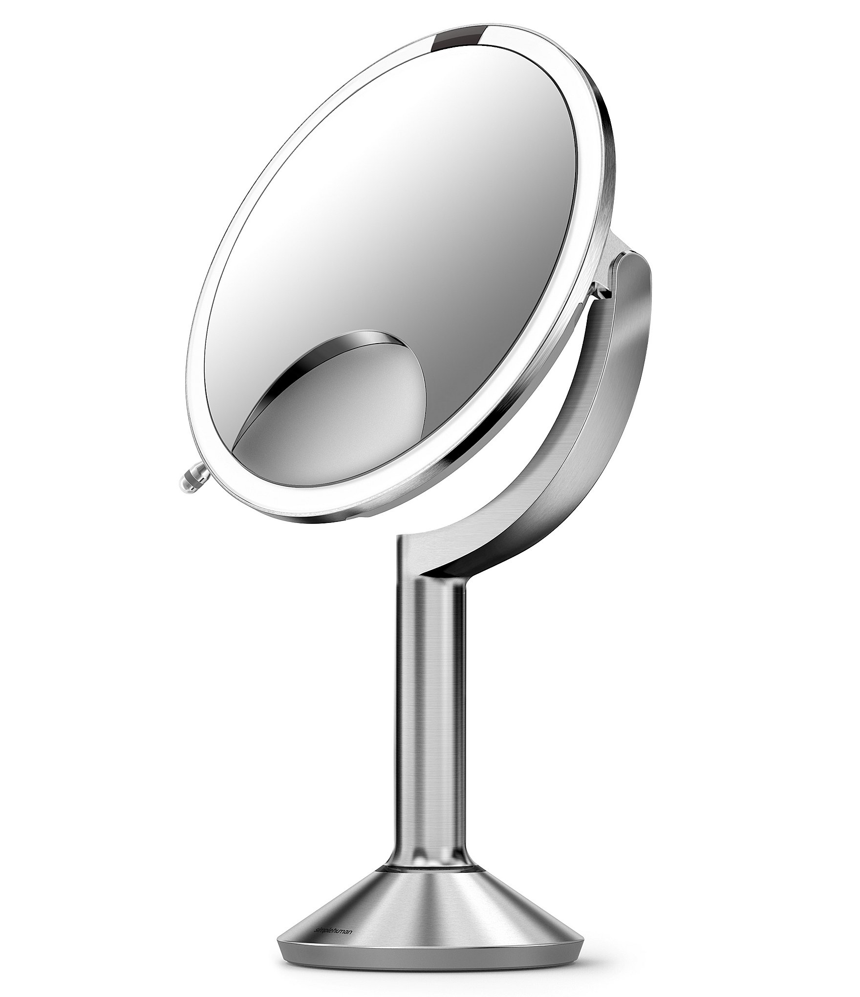 simplehuman 8#double; Stainless Steel Sensor Lighted Mirror Trio