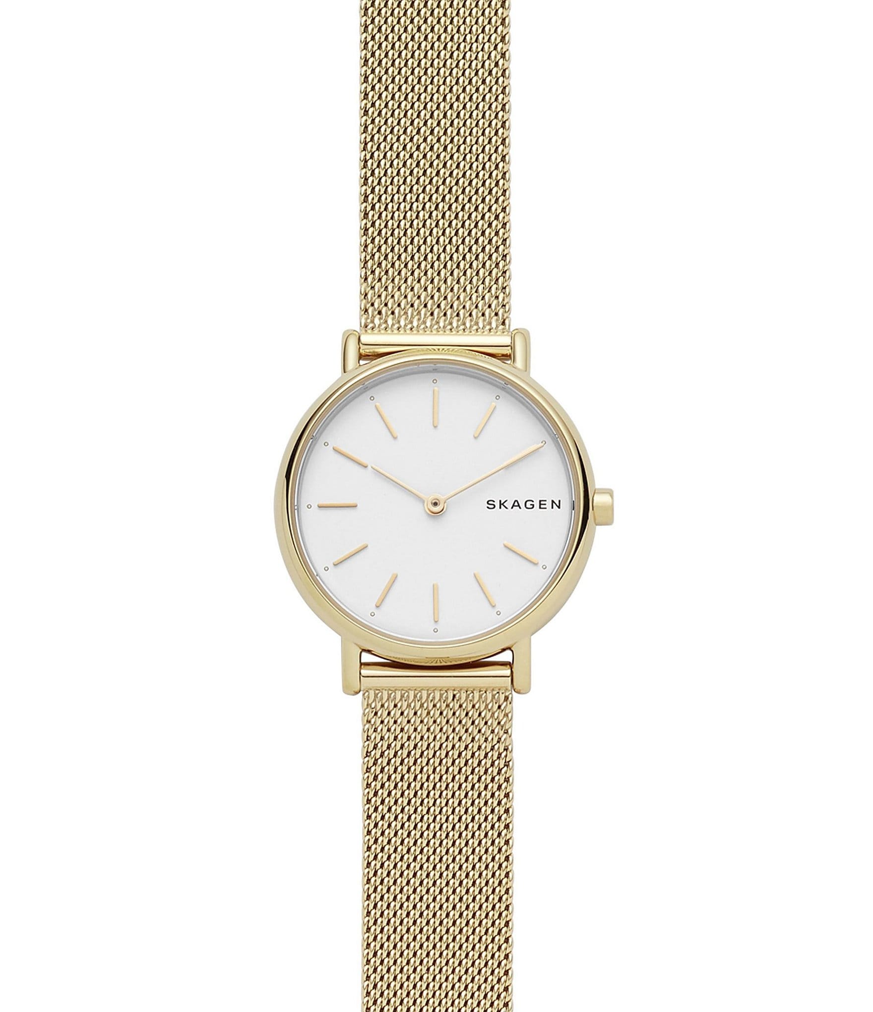 Buy Skagen Grenen Lille Three-Hand Two-Tone Stainless Steel Mesh Women's  Watch - SKW3045 | Time Watch Specialists