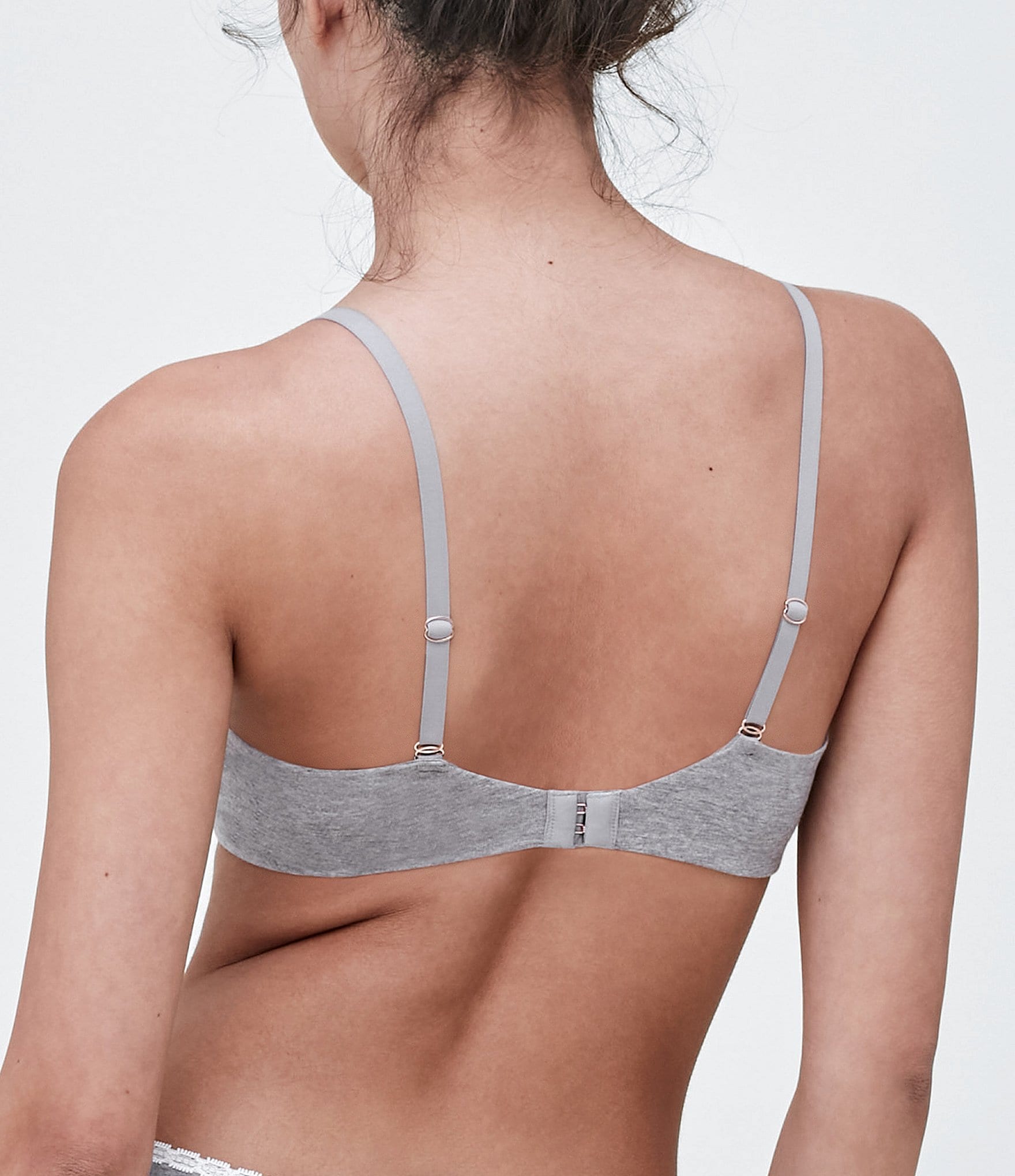 Skarlett Blue Adorned Cotton Molded Underwire Bra