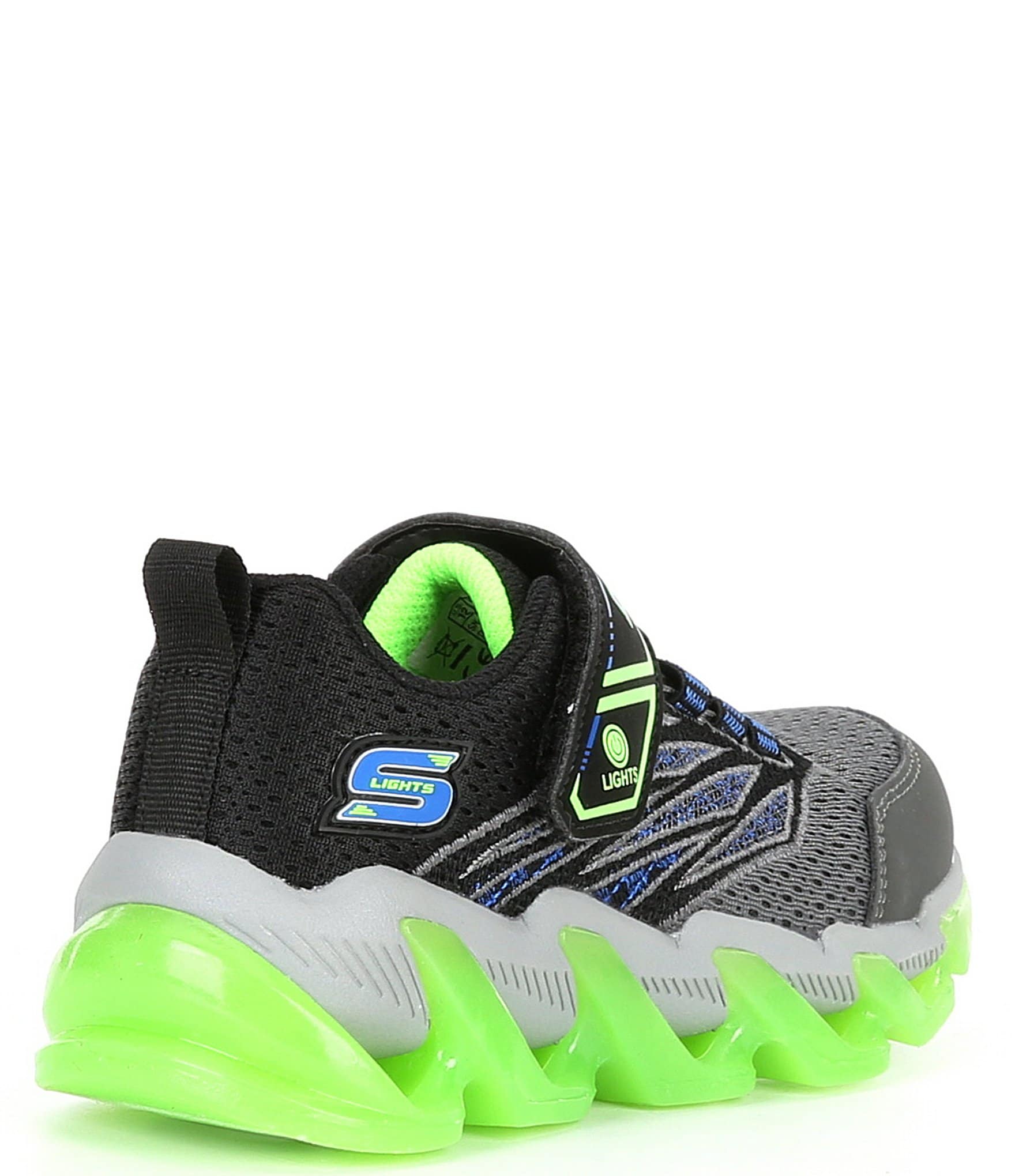 Skechers Boys' S Lights Mega-Surge Light Up Sneakers (Toddler)