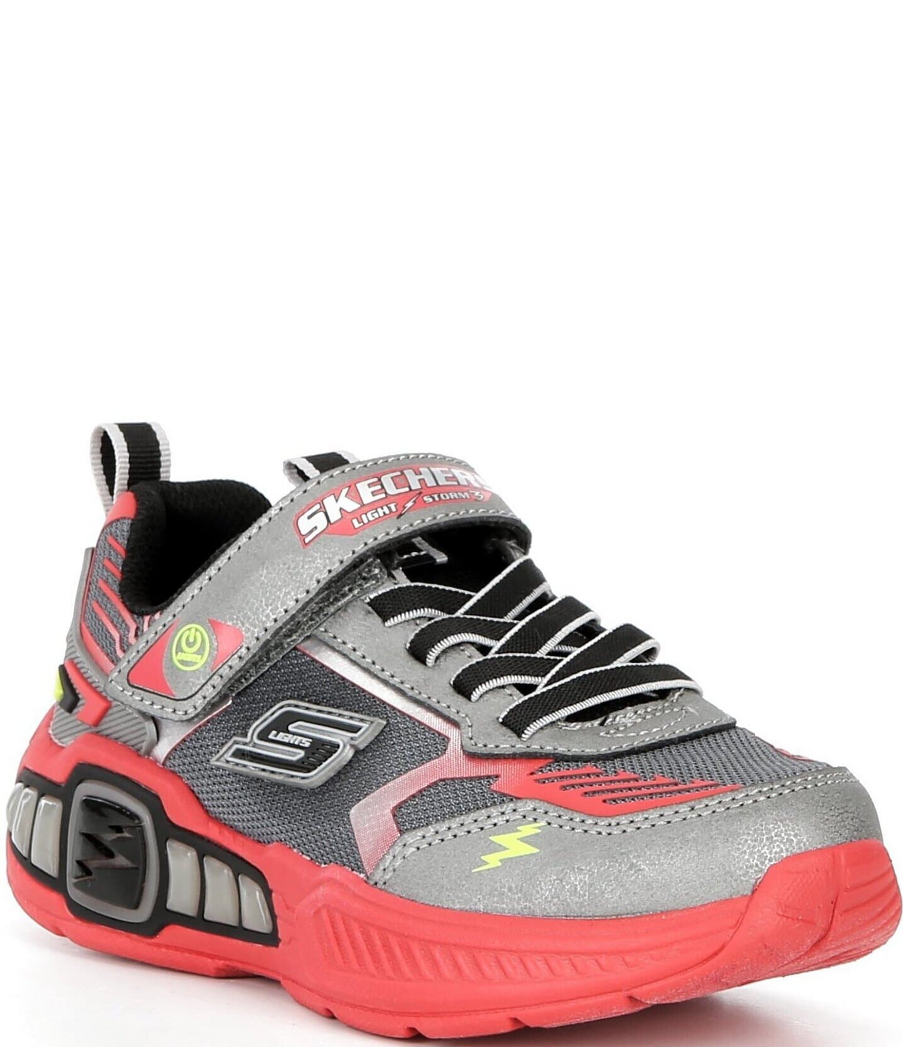 Skechers Boys' SLights: Light Storm 3.0 Light Up Sneakers (Toddler)