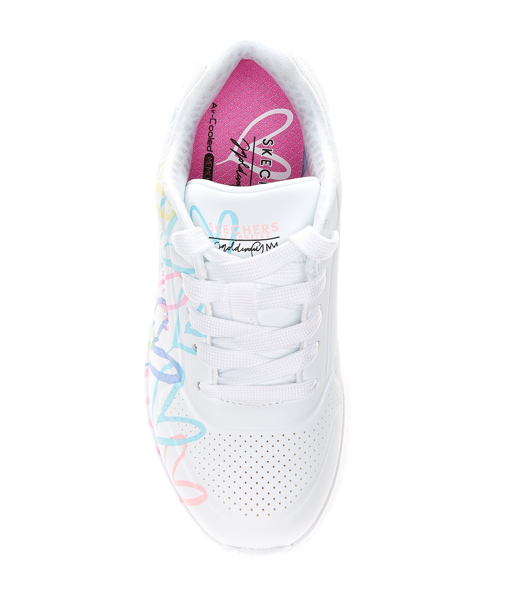 Skechers Girls' JGoldcrown: Uno Lite