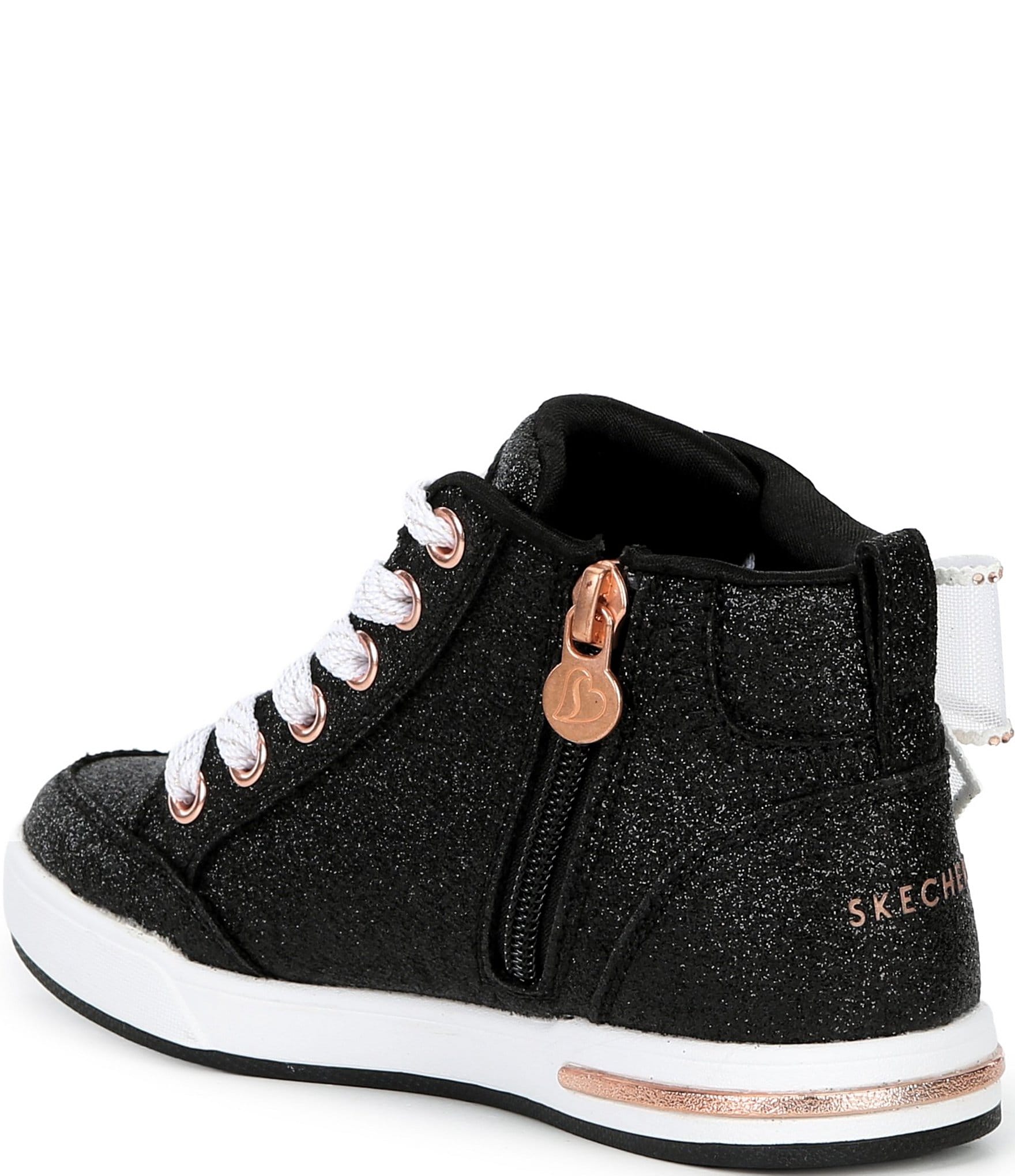 Skechers Girls' Shoutouts 2.0 Sparkle Bow Sneakers (Toddler)