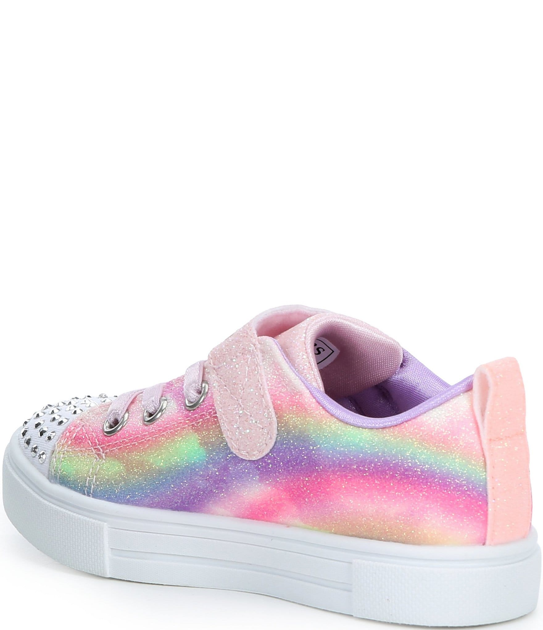 Skechers Girls' Twinkle Toes: Twinkle Sparks-Ombre Love Sneakers (Infant)