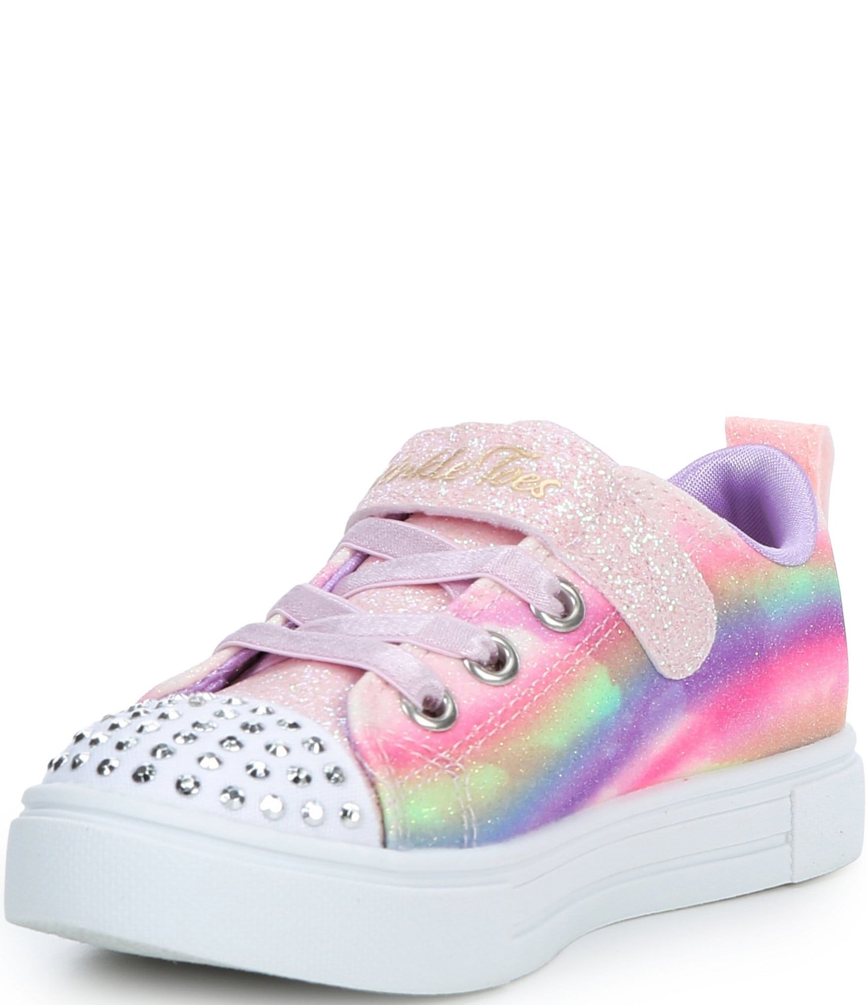 Skechers Girls' Twinkle Toes: Twinkle Sparks-Ombre Love Sneakers (Infant)