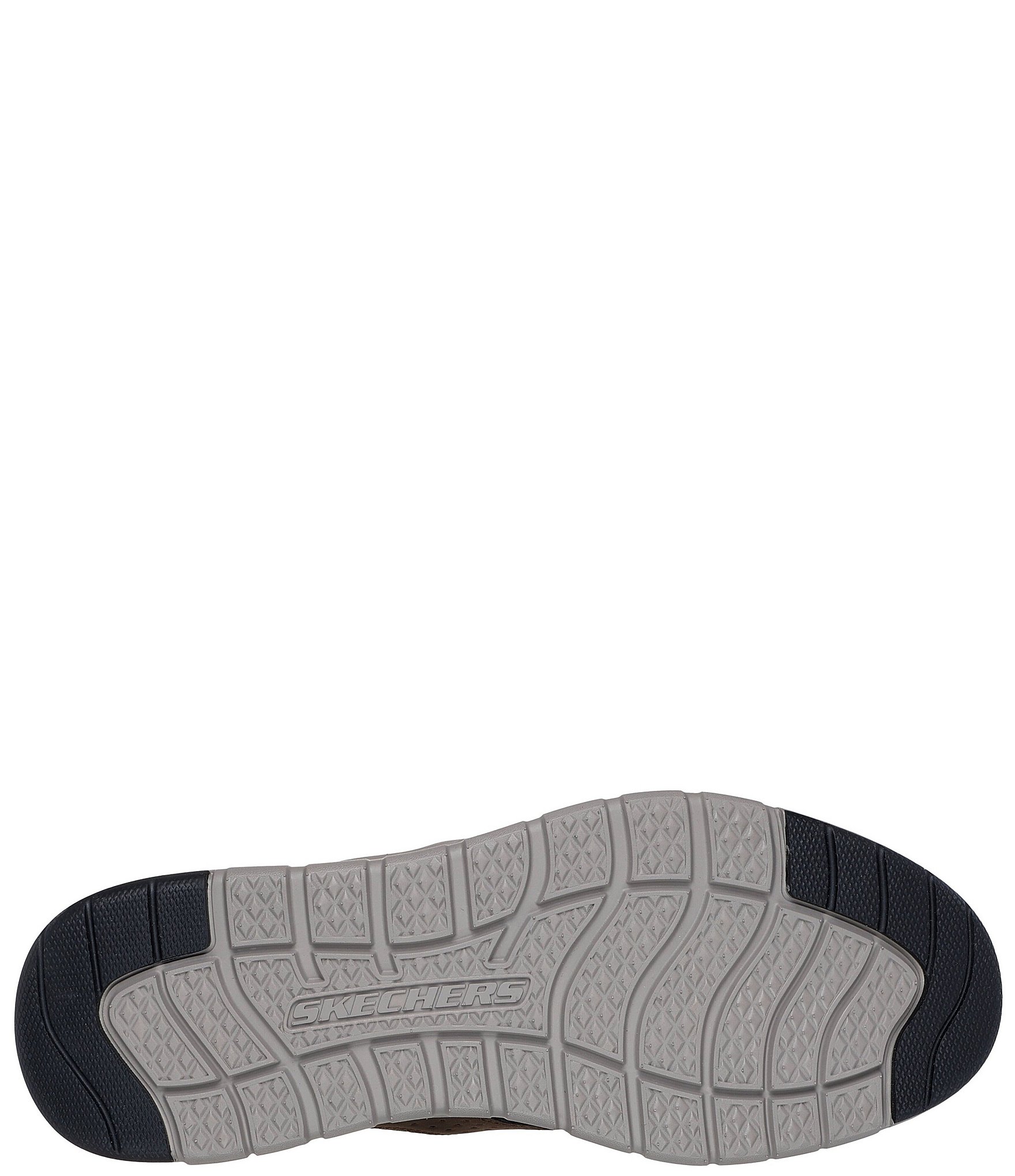 Skechers Men's Slip-Ins: Orell Yates Leather Perforated Detail Slip On Sneakers