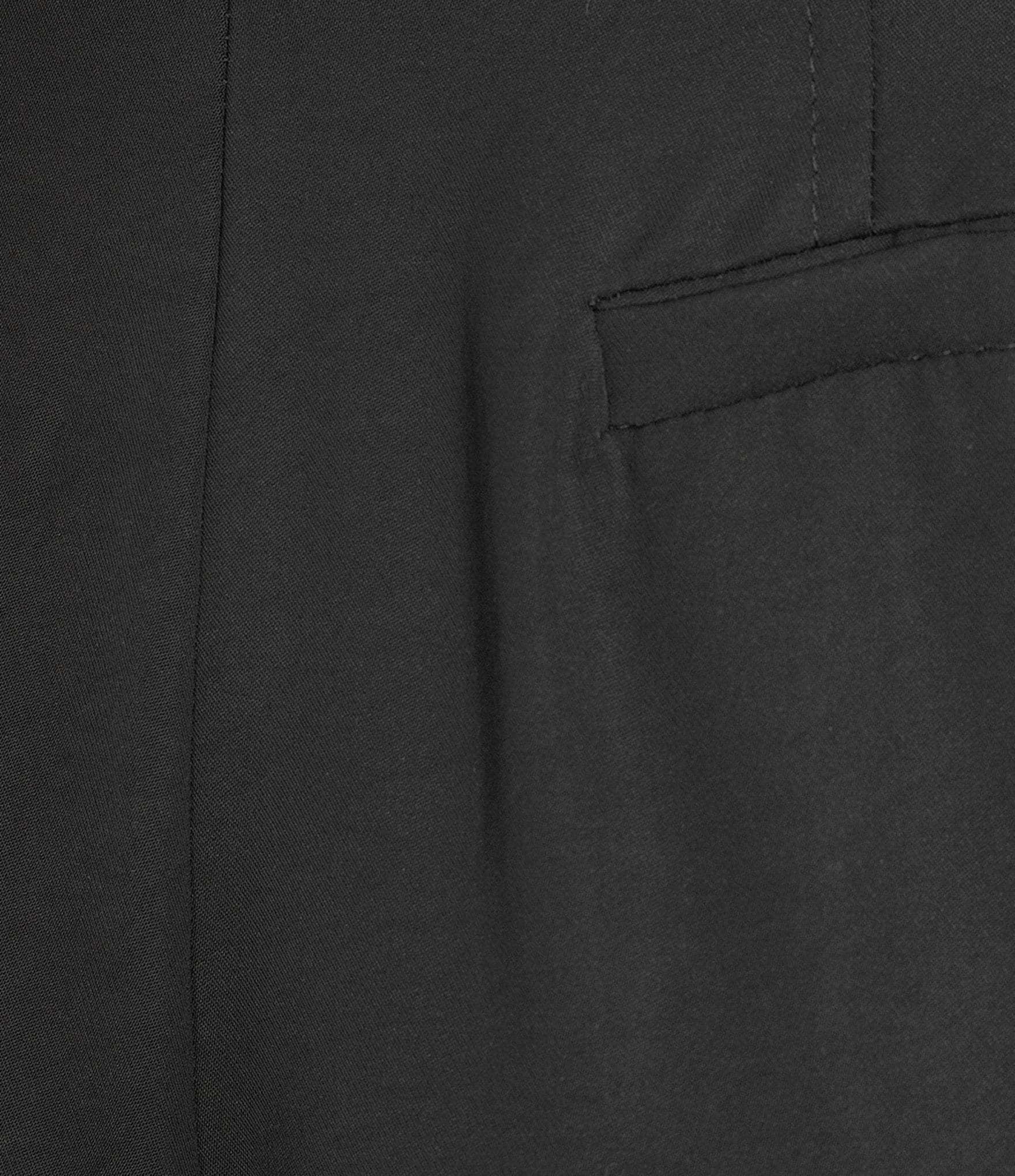 Skies Are Blue Recycled High Waisted Front Pleat Cuffed Hem Pants