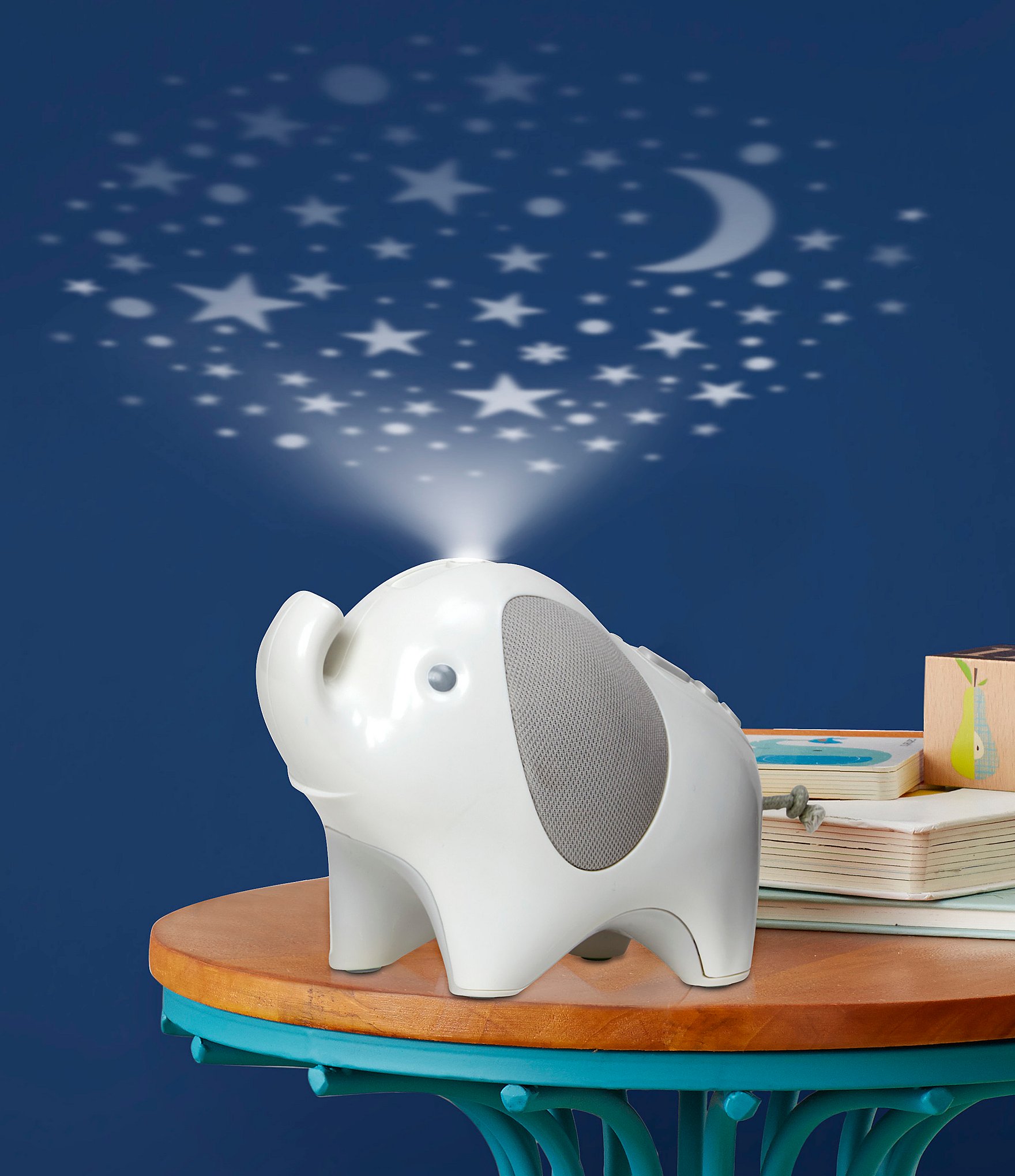 Skip Hop Elephant Light & White Noise Sound Soother