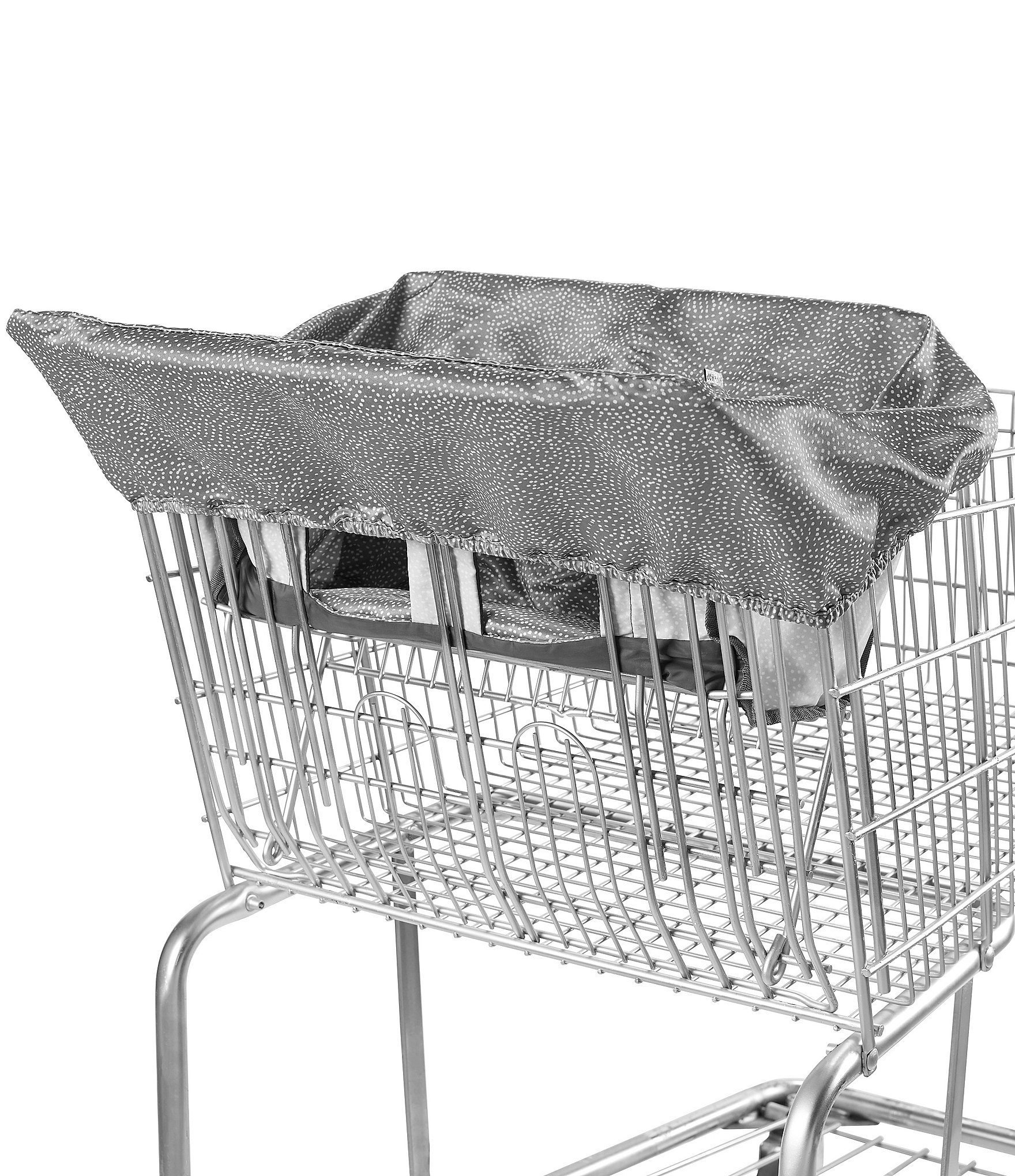 Skip Hop Grey Swirl Dot Shopping Cart & Baby High Chair Cover