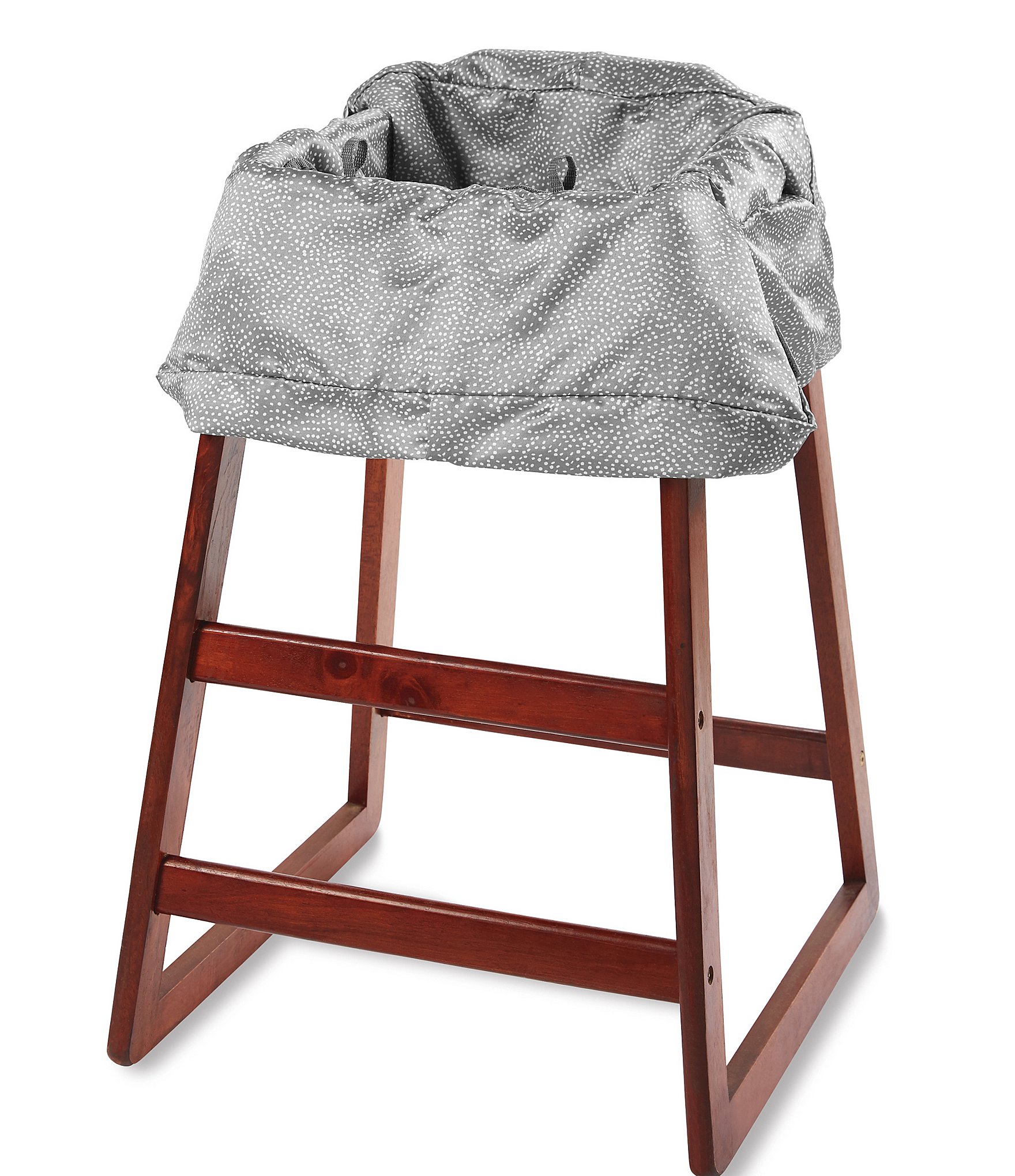 Skip Hop Grey Swirl Dot Shopping Cart & Baby High Chair Cover