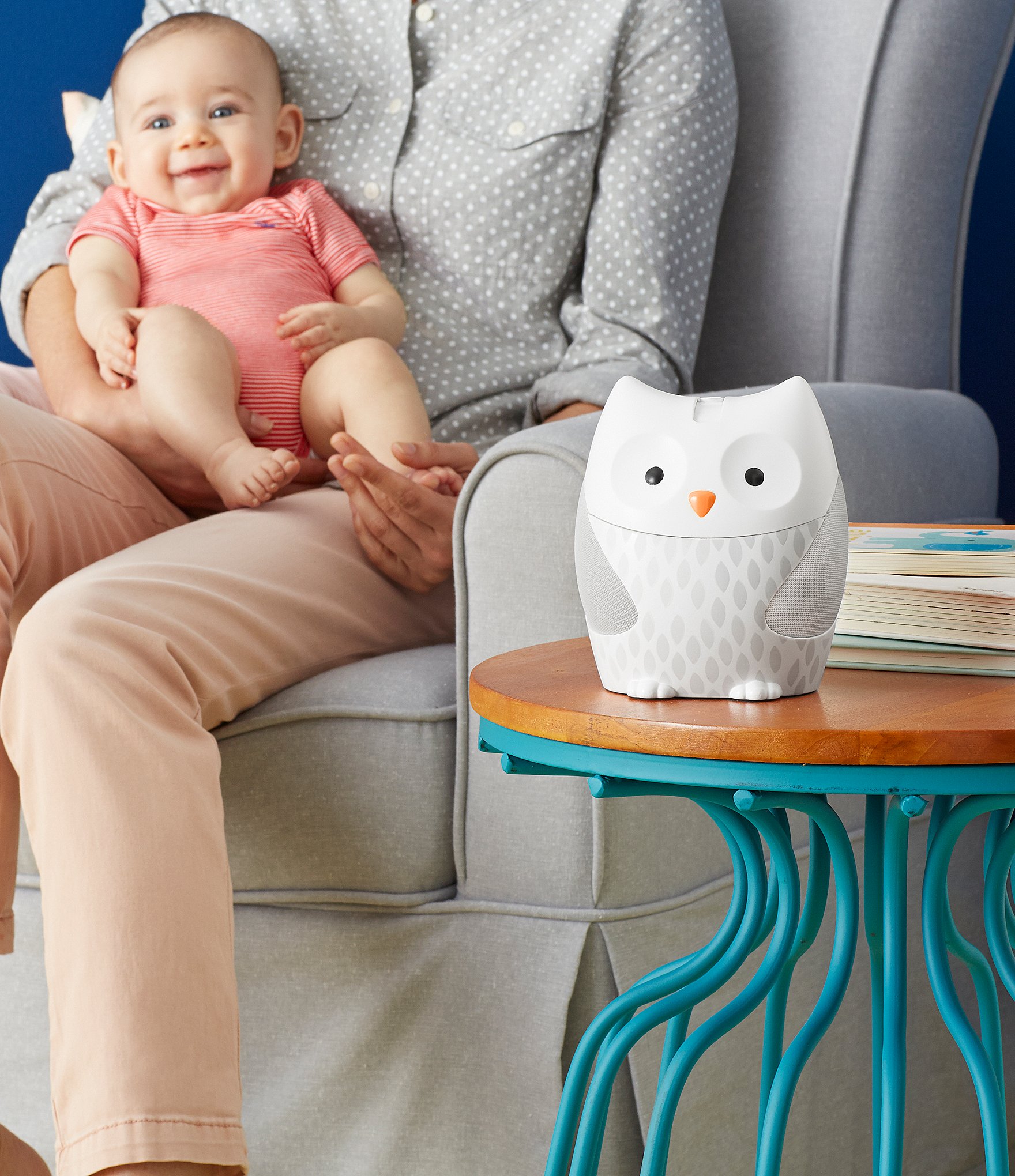 Skip Hop Owl Night Light & White Noise Sound Soother