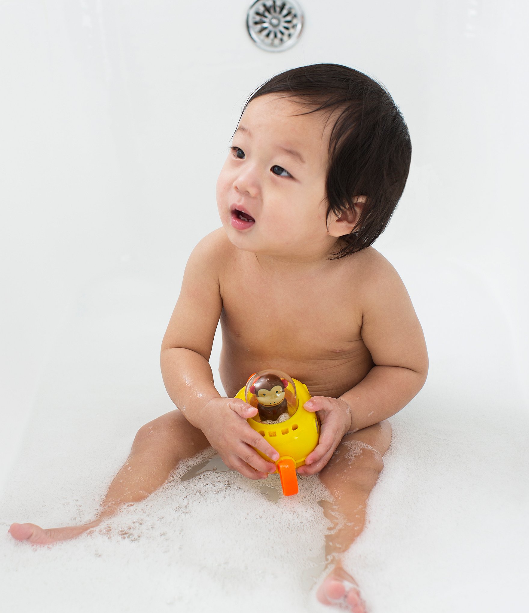 Skip Hop Pull-Go Sub Monkey Bath Toy