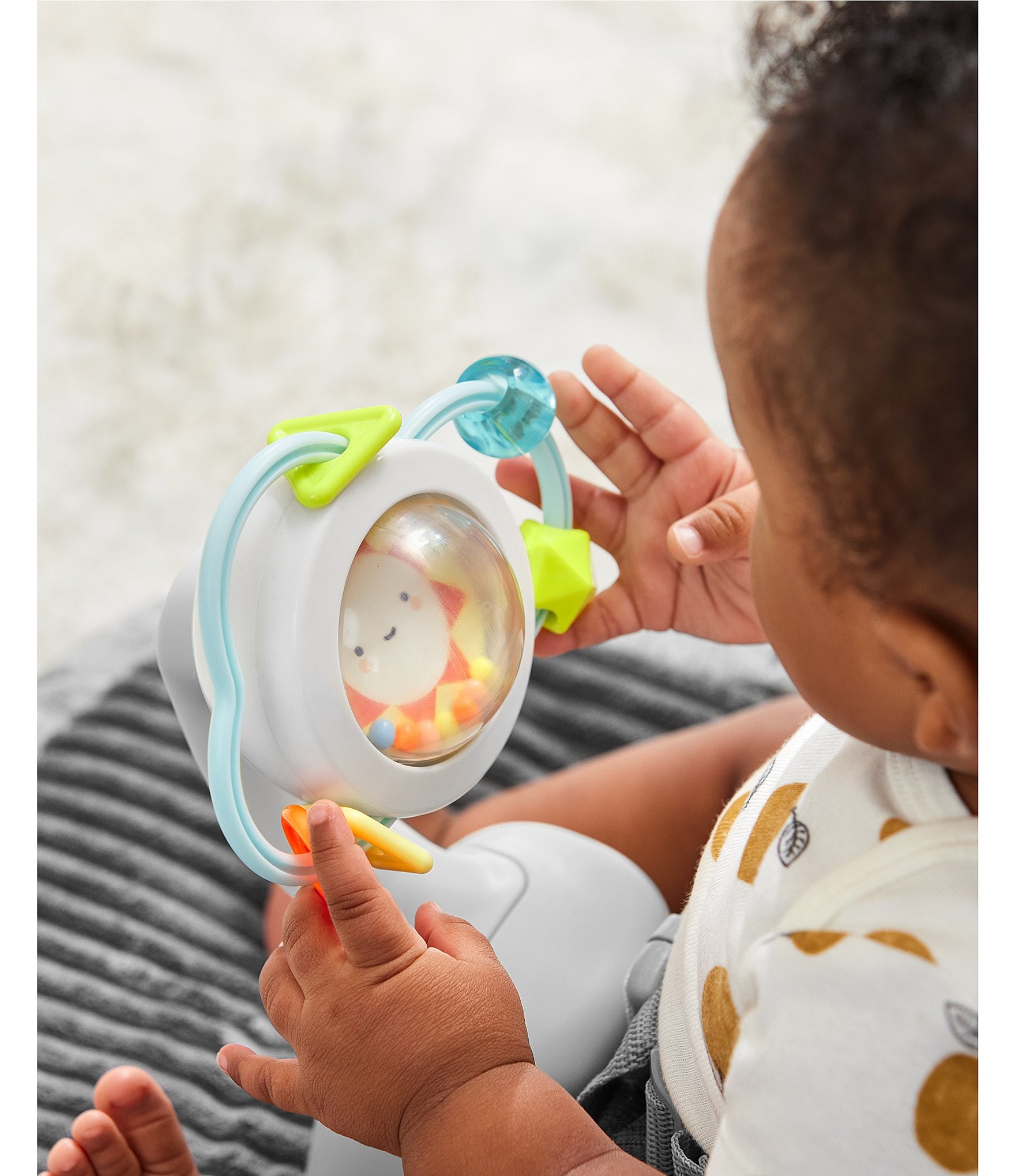 Skip Hop Silver Lining Cloud Upright Activity Floor Seat