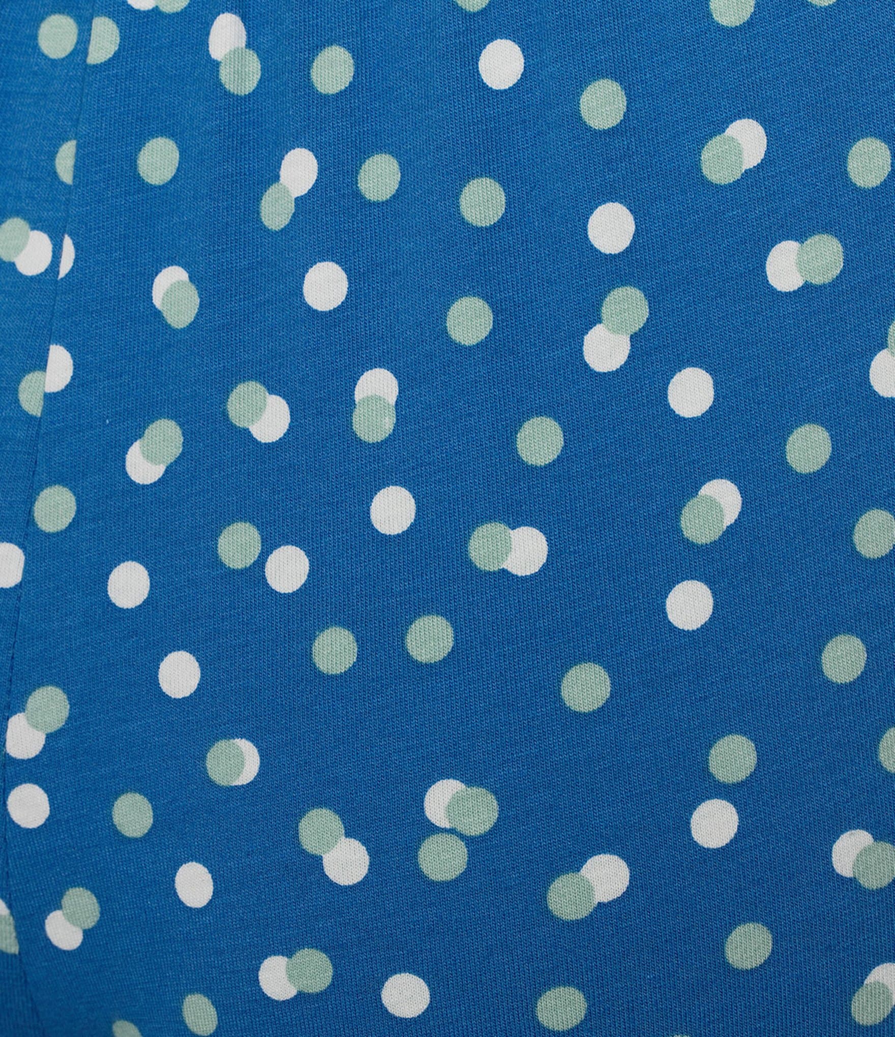 Sleep Sense Confetti Dot Knit Drawstring Tie Coordinating Sleep Joggers
