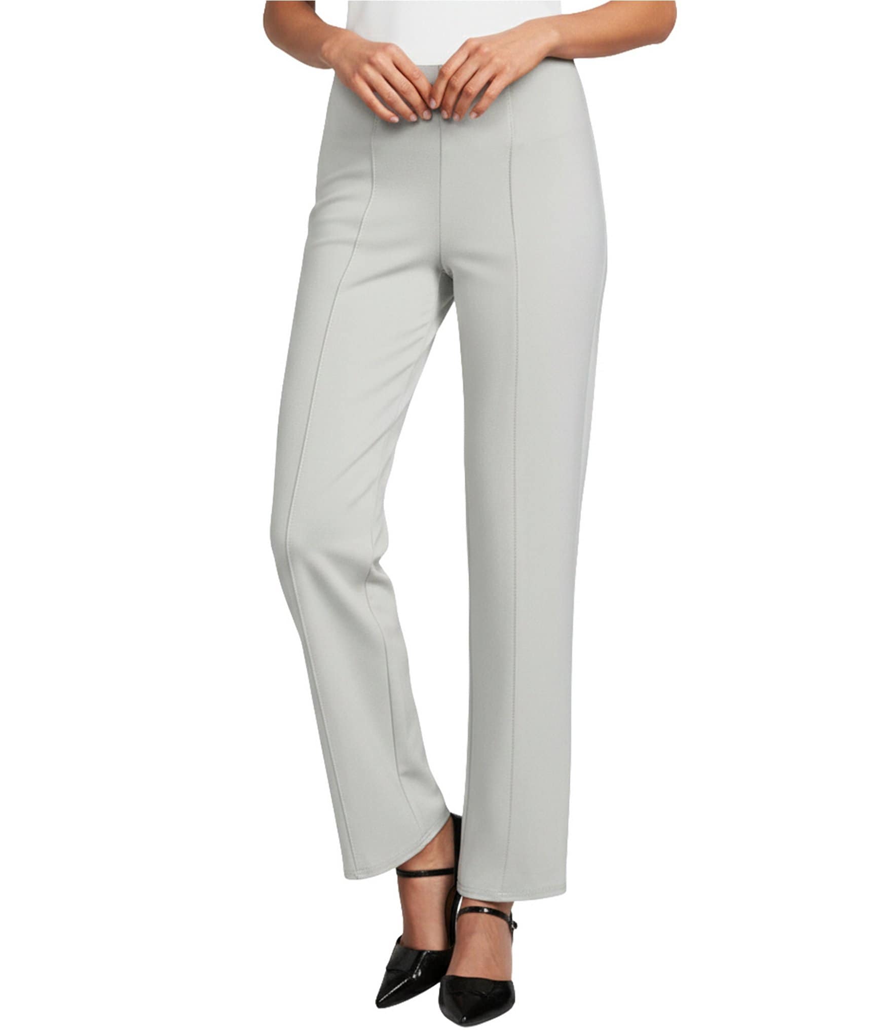 green emerald velvet dress TAPATA Skinny-Leg Dress Pants main image 1