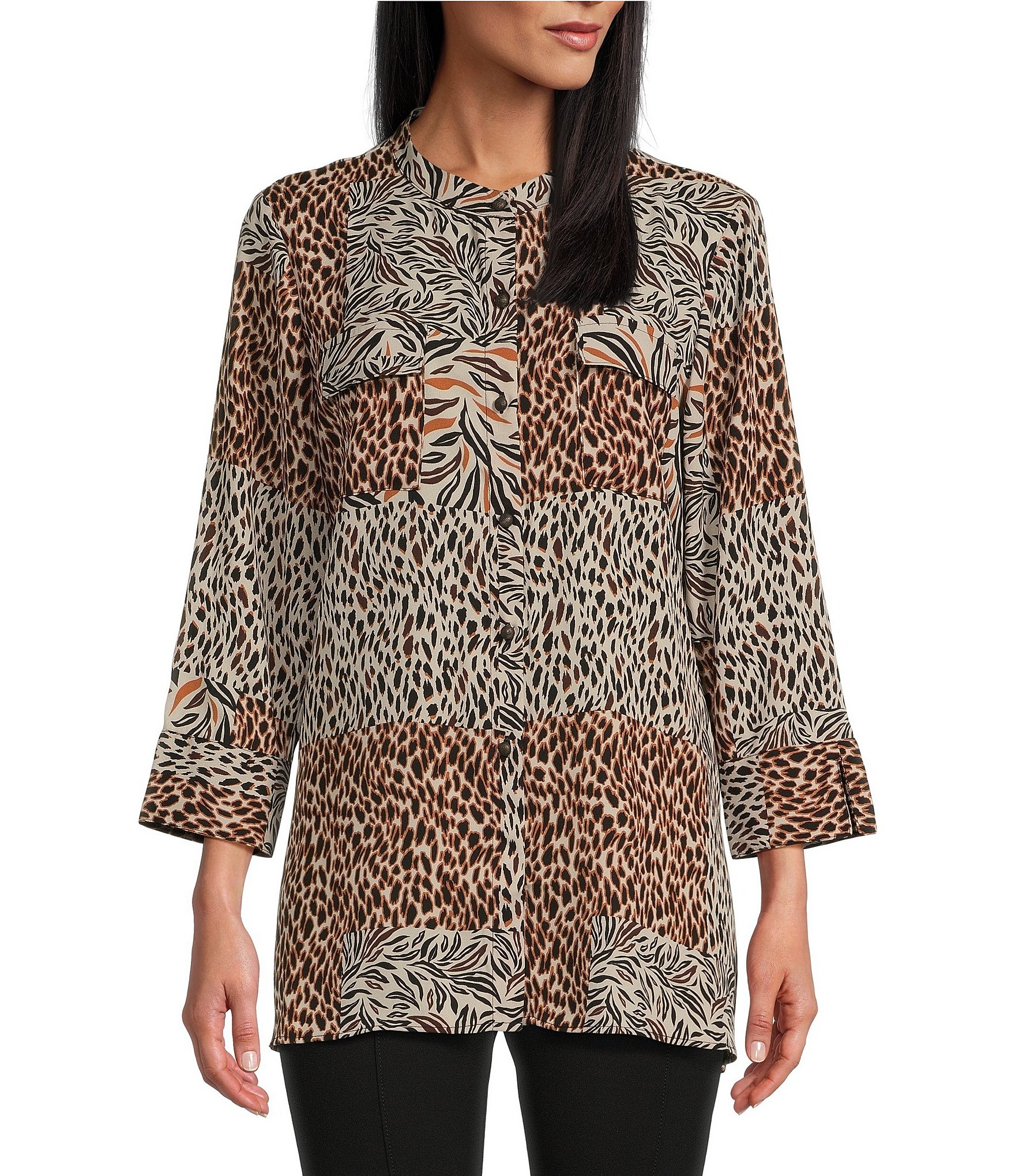 Investments Animal Women's Blouses & Dressy Tops