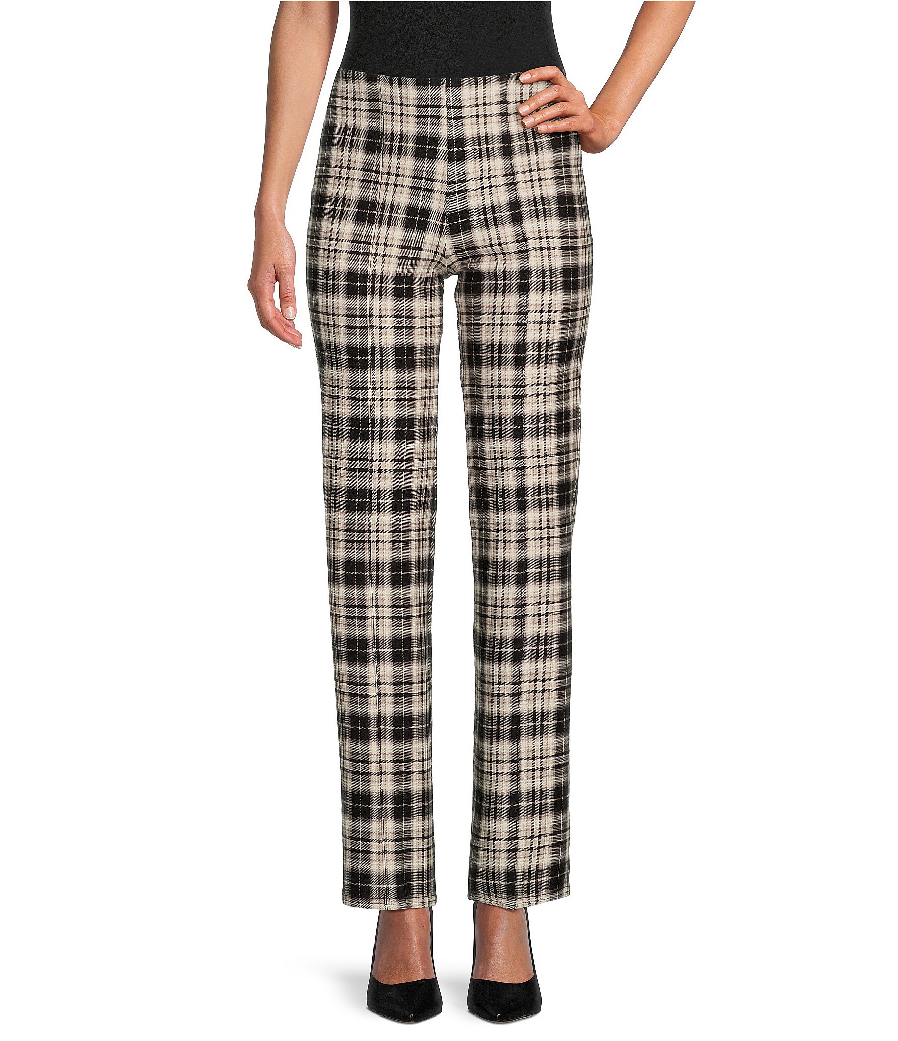 Urban Outfitters Urban Renewal Remnants High-rise Plaid Trouser Pant | Lyst