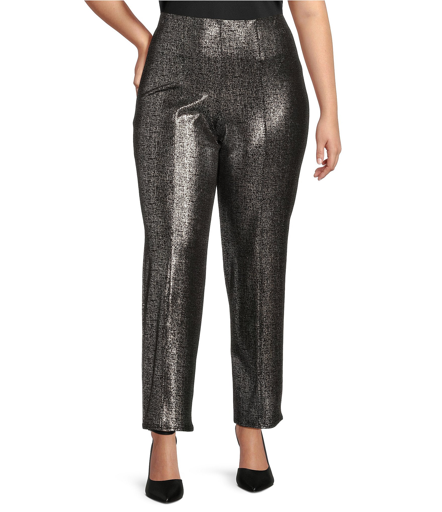 Plus size ponte pants best sale