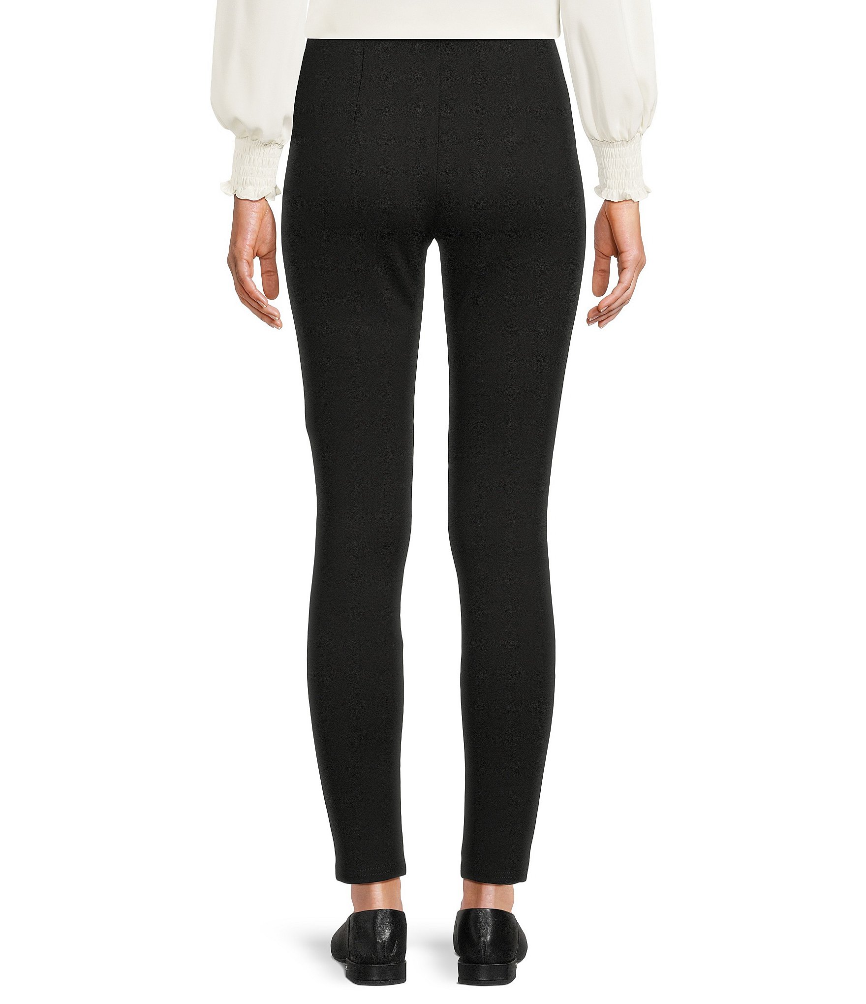 Slim Factor by Investments Ponte Knit No Waist Leggings