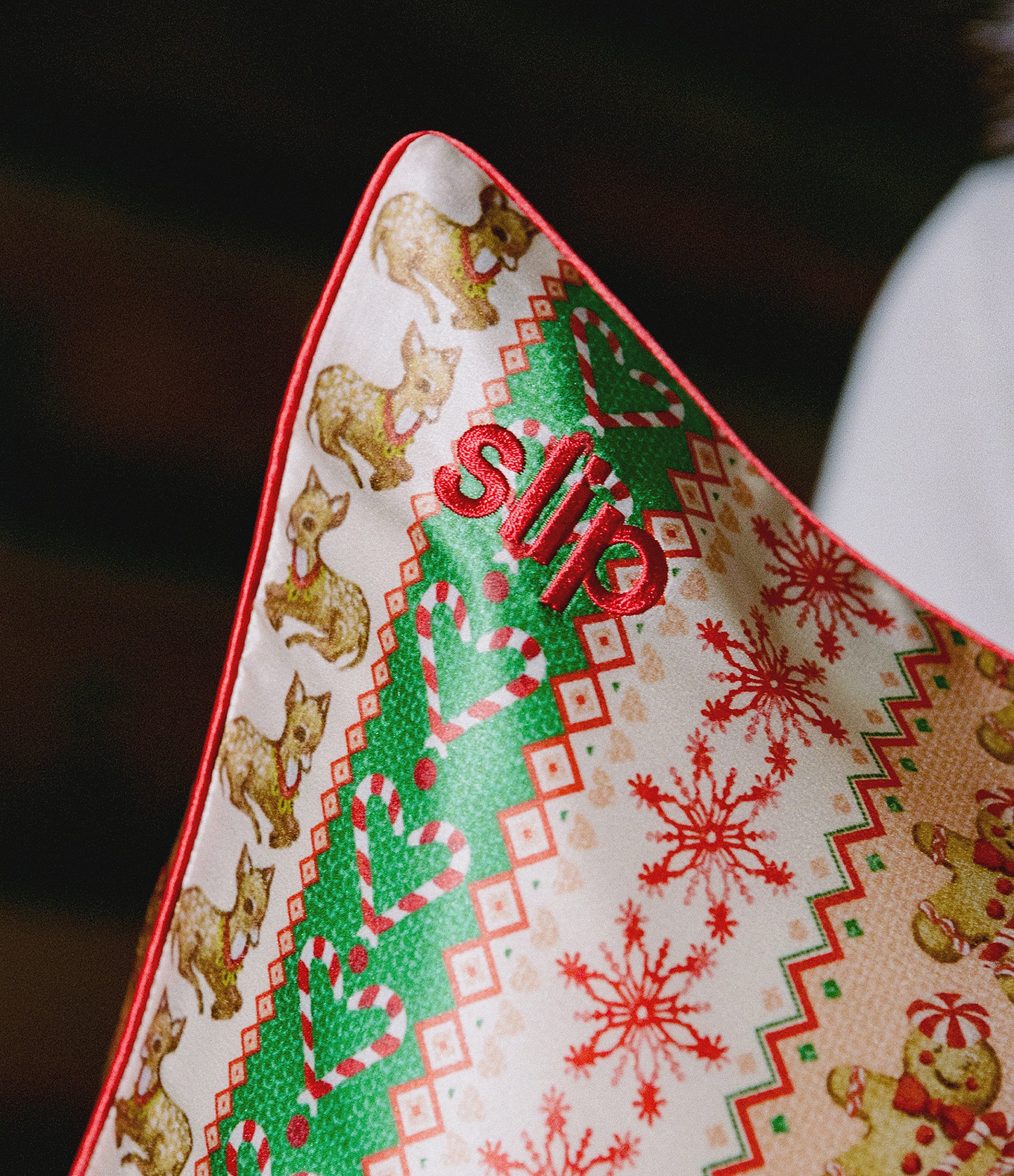 Slip Evie Holiday Pure Silk Queen Pillowcase