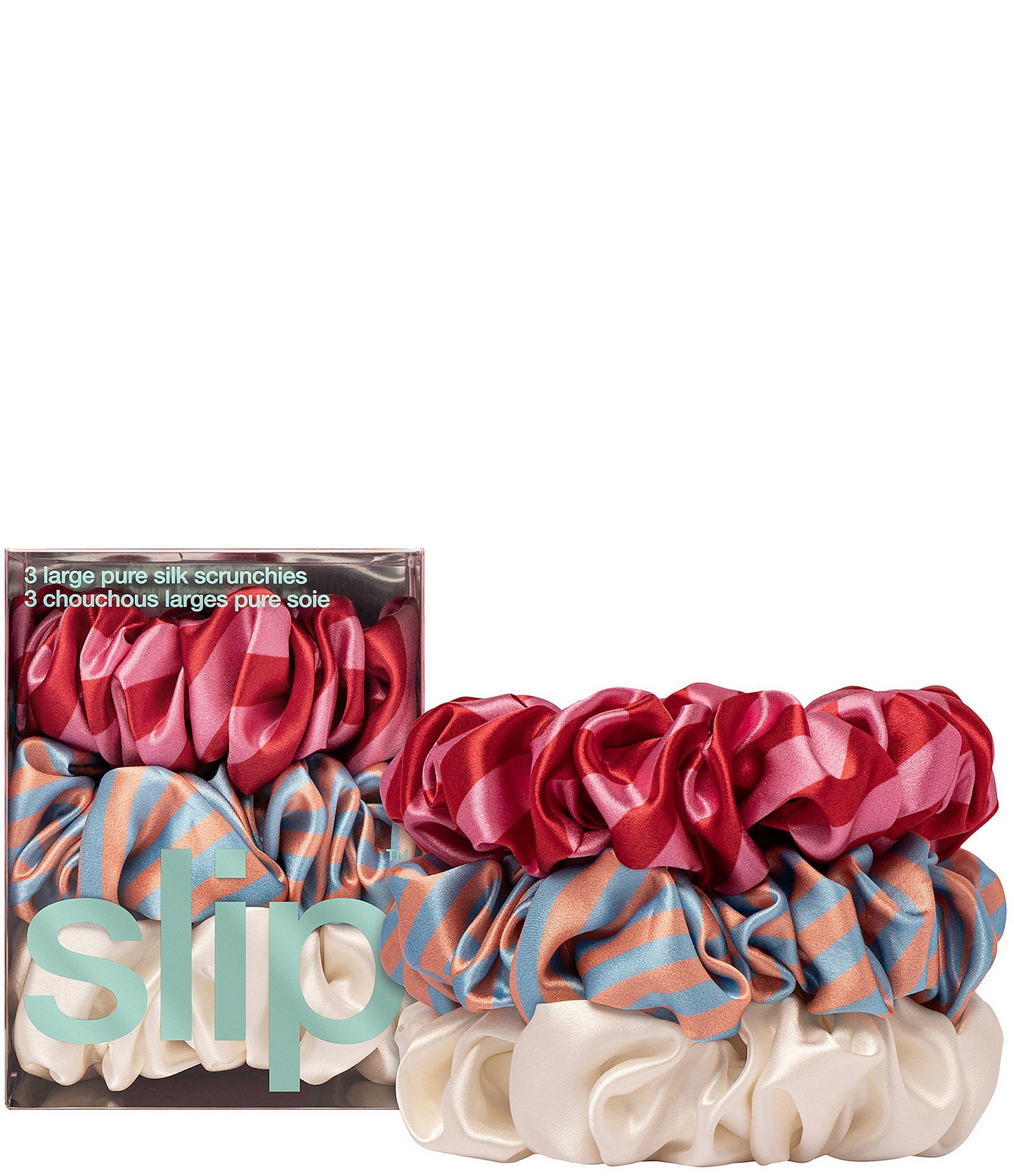 Slip Pure Silk Midsummer Large Scrunchie Set
