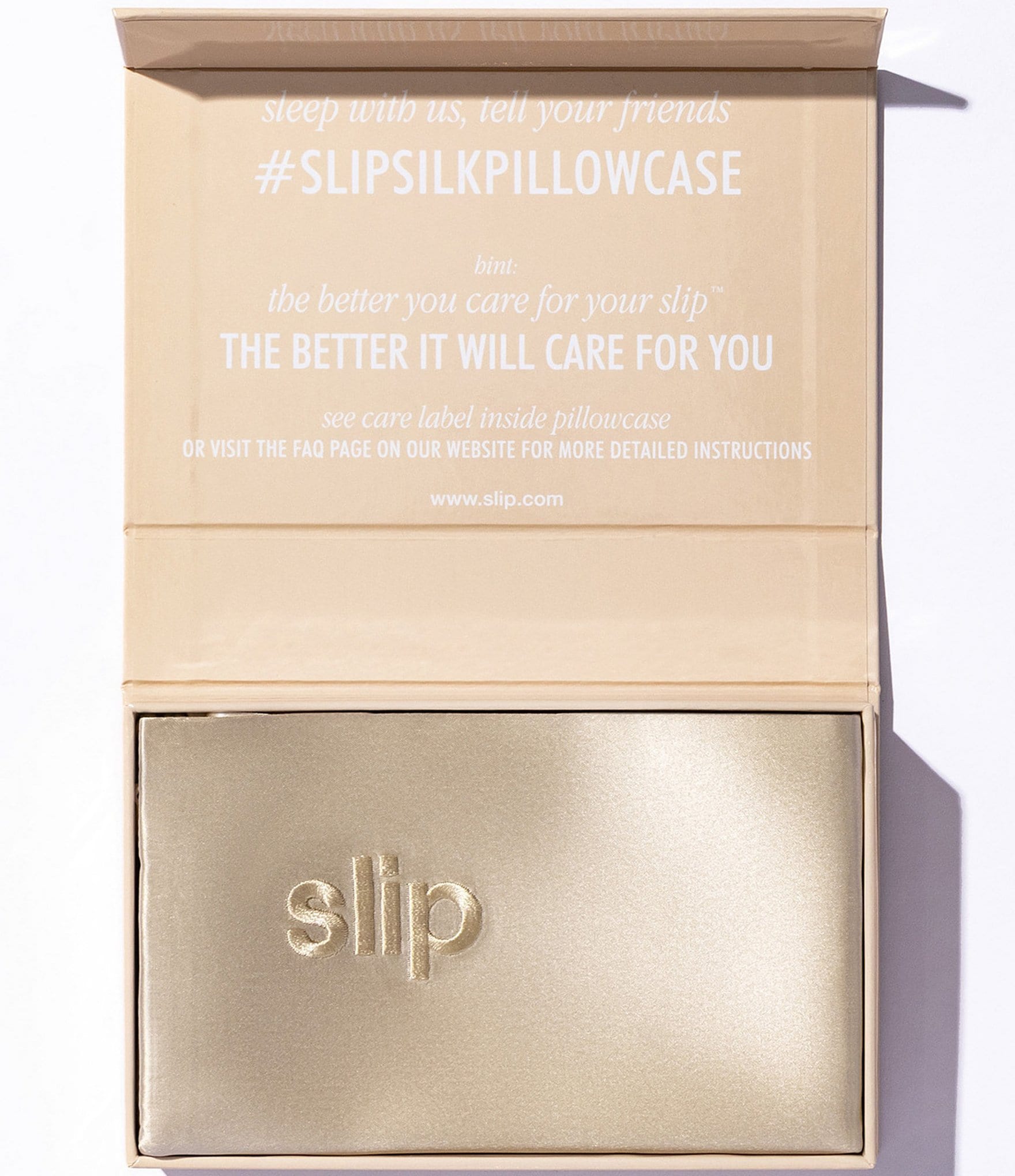 Slip Queen Zippered Pillowcase
