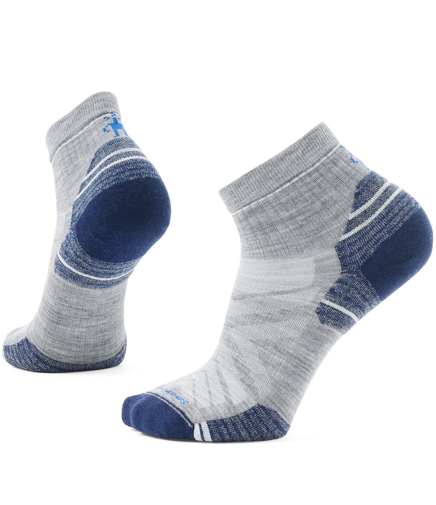 Women's Hike Targeted Cushion Ankle Socks Col. Grey - View #2