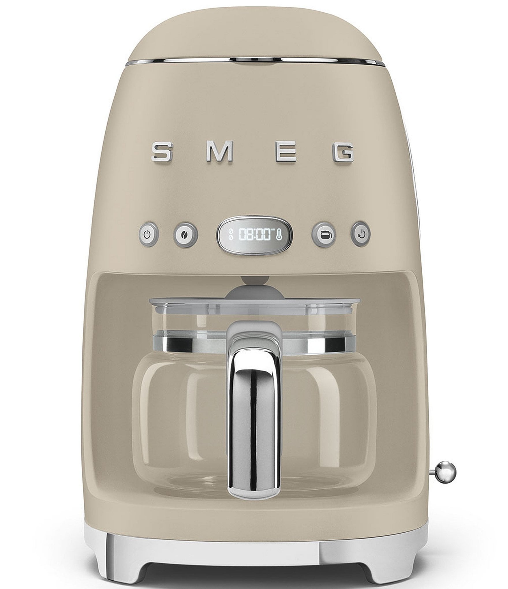 Smeg 50's Retro Matte Drip Filter 10-Cup Coffee Maker