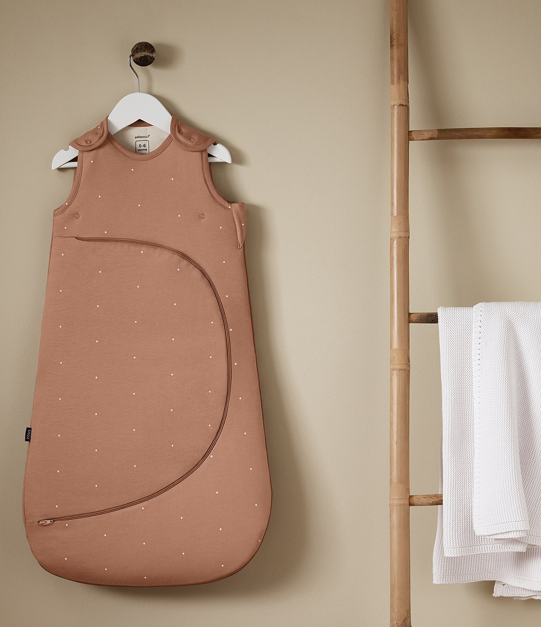 Snuz SnuzPouch TOG Blush Dot Sleeping Bag For 0-6 Months