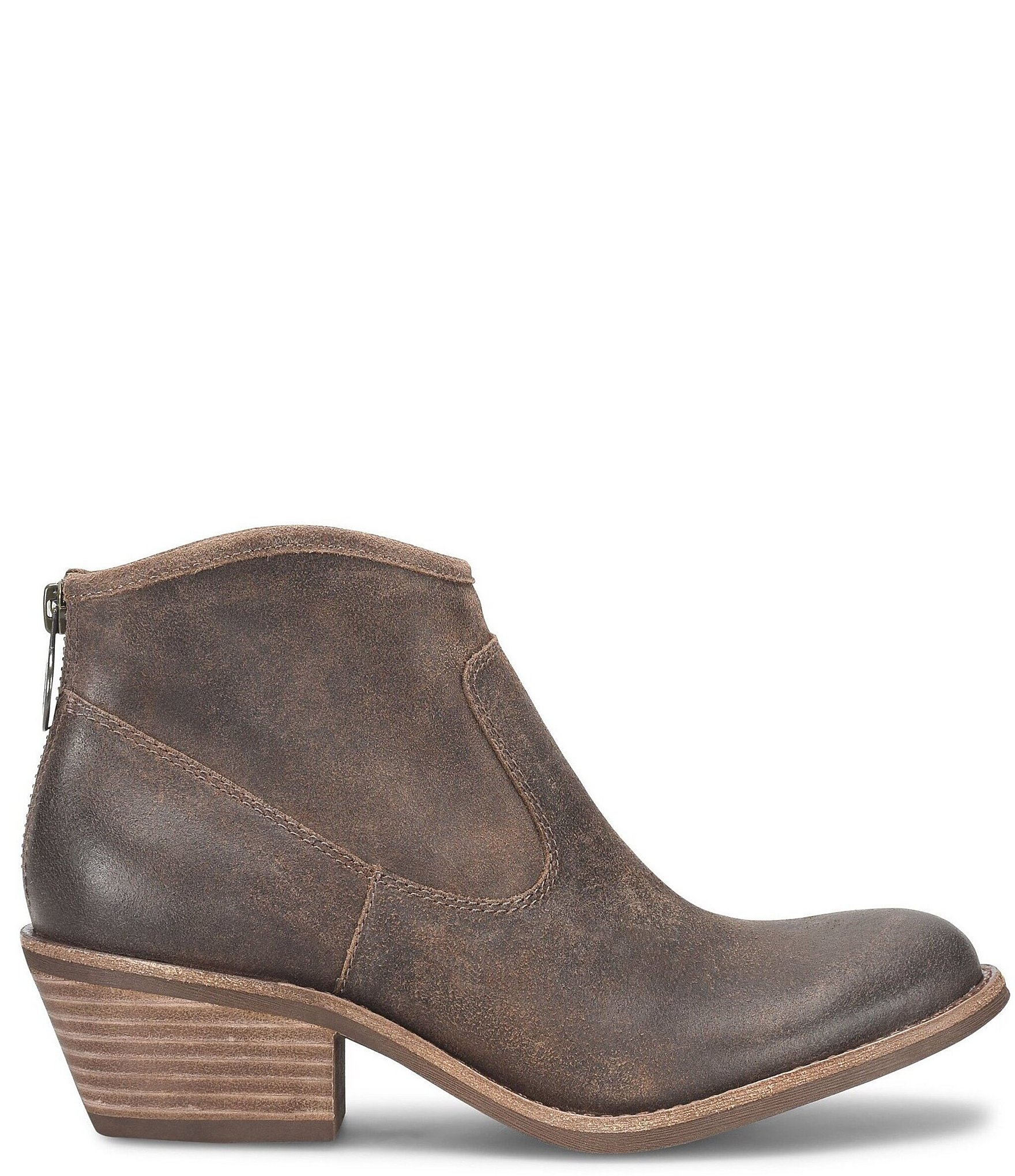 Sofft Aisley Unlined Leather Western Booties