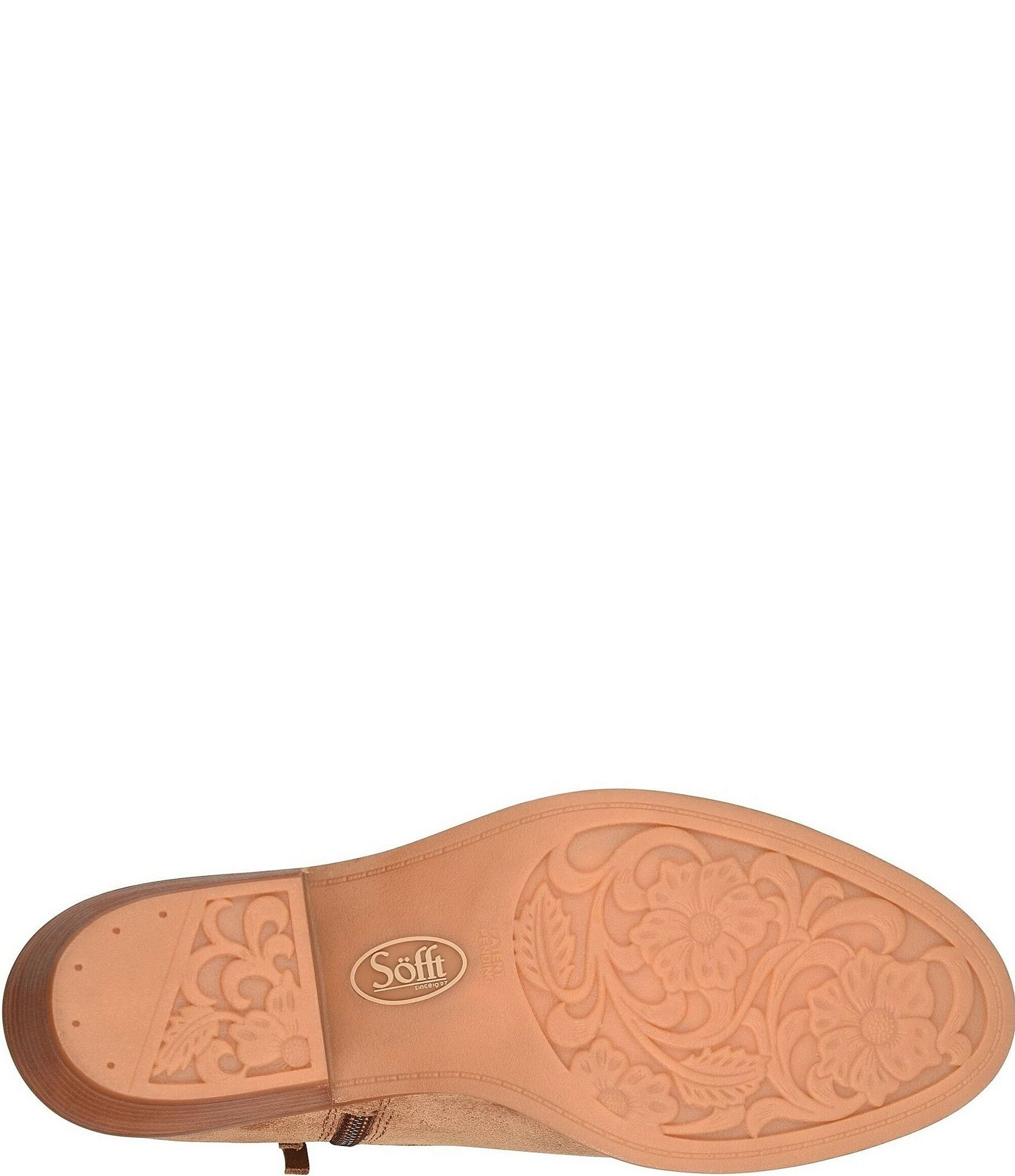 Sofft Alessandra Suede Western Buckle Booties