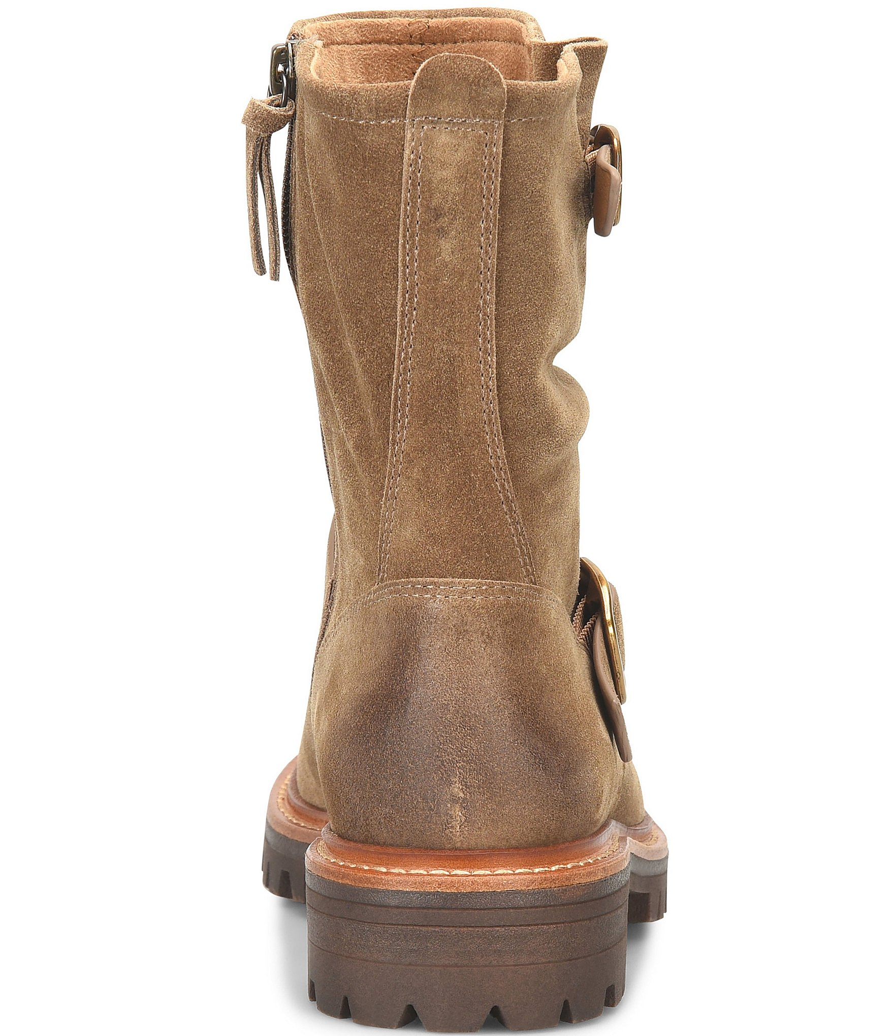 Sofft Amberlynn Waterproof Leather Moto Booties