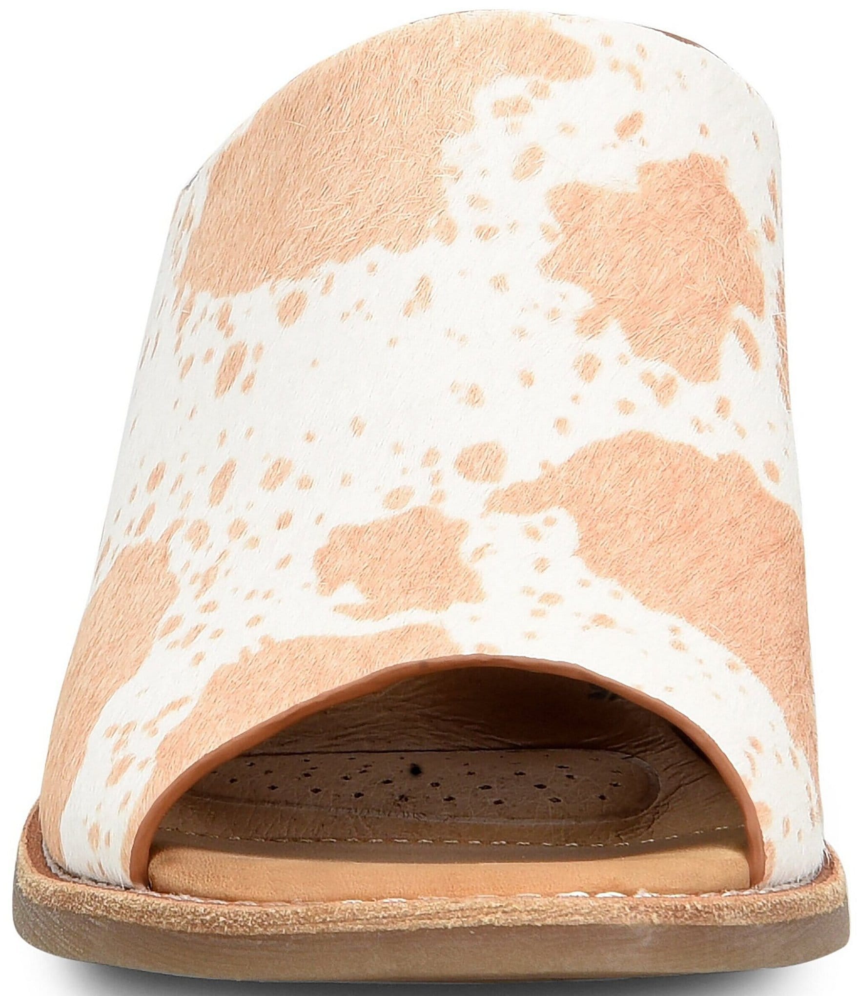 Sofft Aneesa Cow Peep Toe Mules