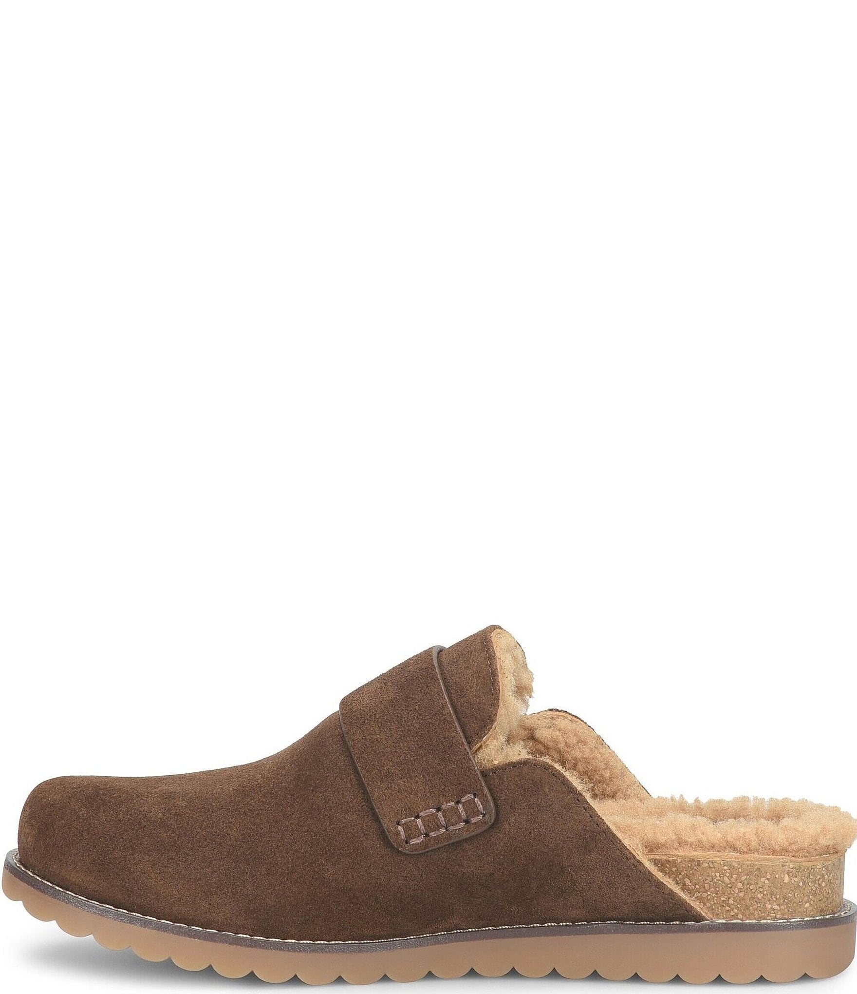Sofft Angela Suede Shearling Clogs
